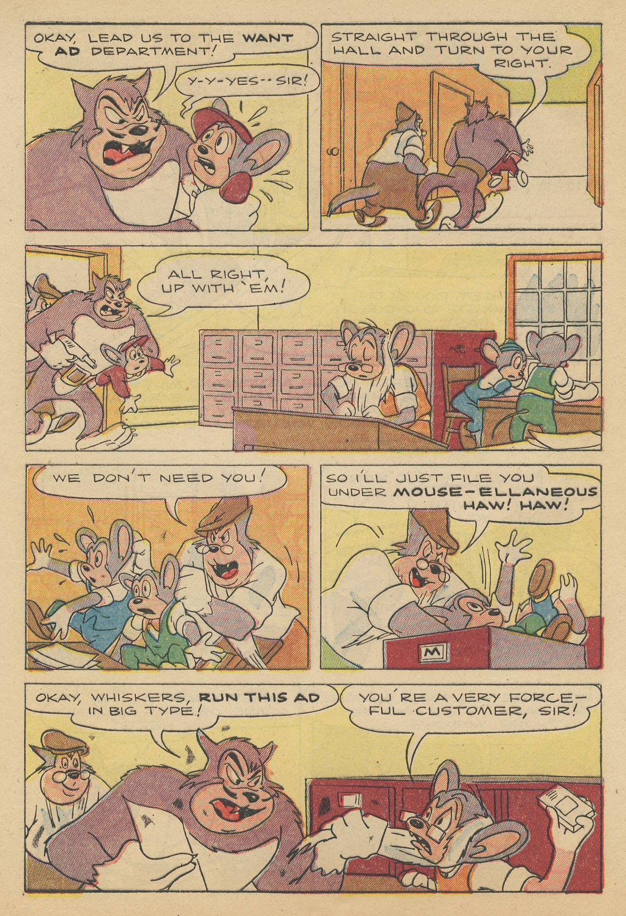 Read online Paul Terry's Mighty Mouse Comics comic -  Issue #45 - 4