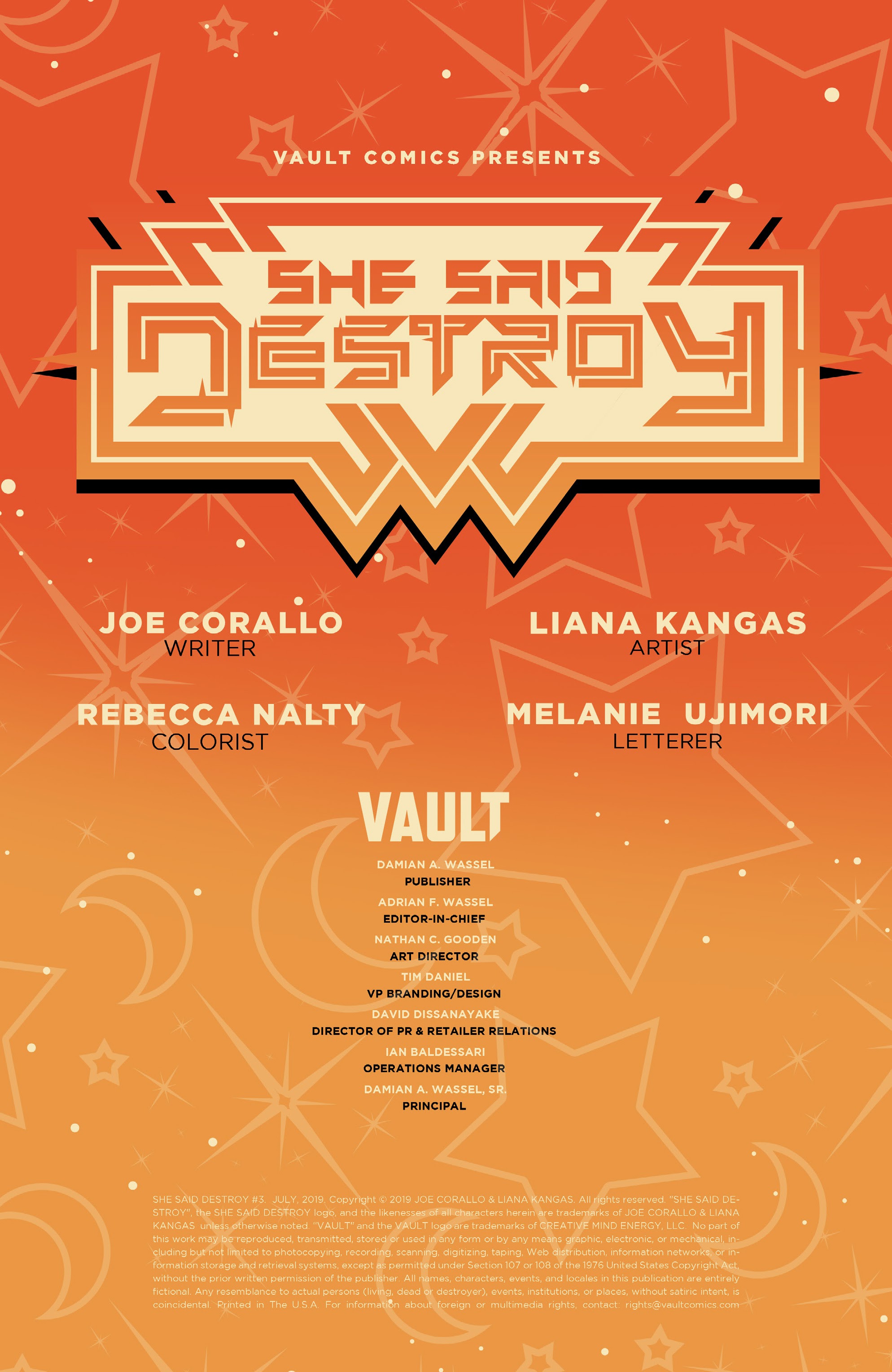 Read online She Said Destroy comic -  Issue #3 - 3