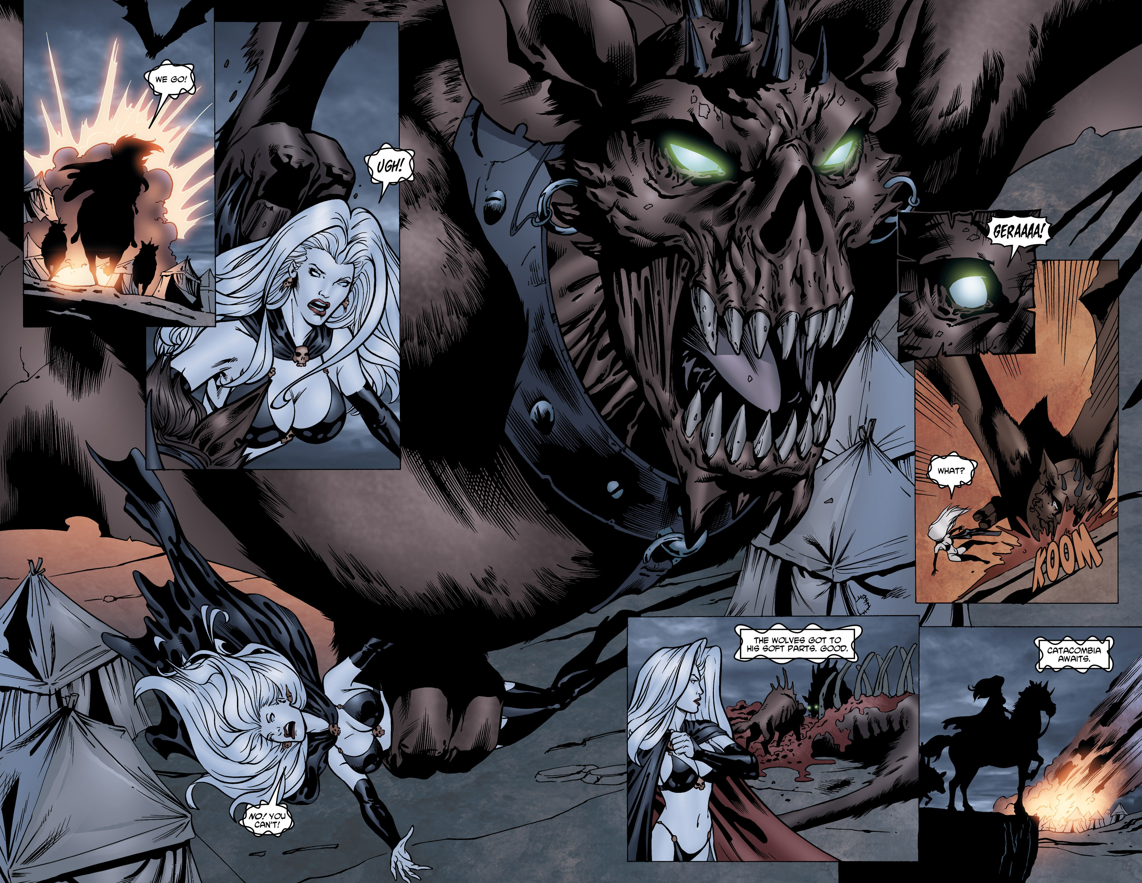Read online Lady Death Origins comic -  Issue #9 - 12