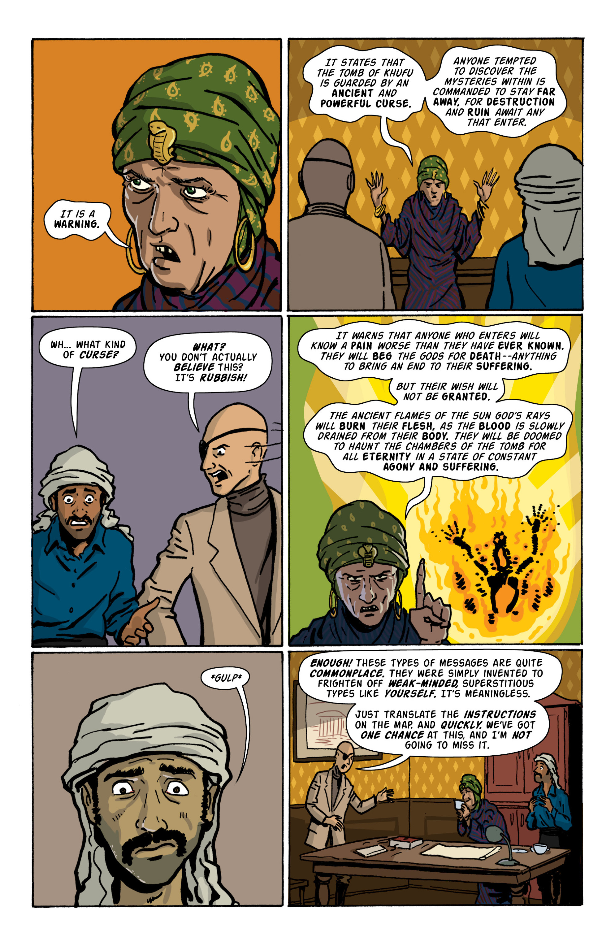 Read online Rocket Robinson and the Pharaoh's Fortune comic -  Issue # TPB (Part 2) - 75