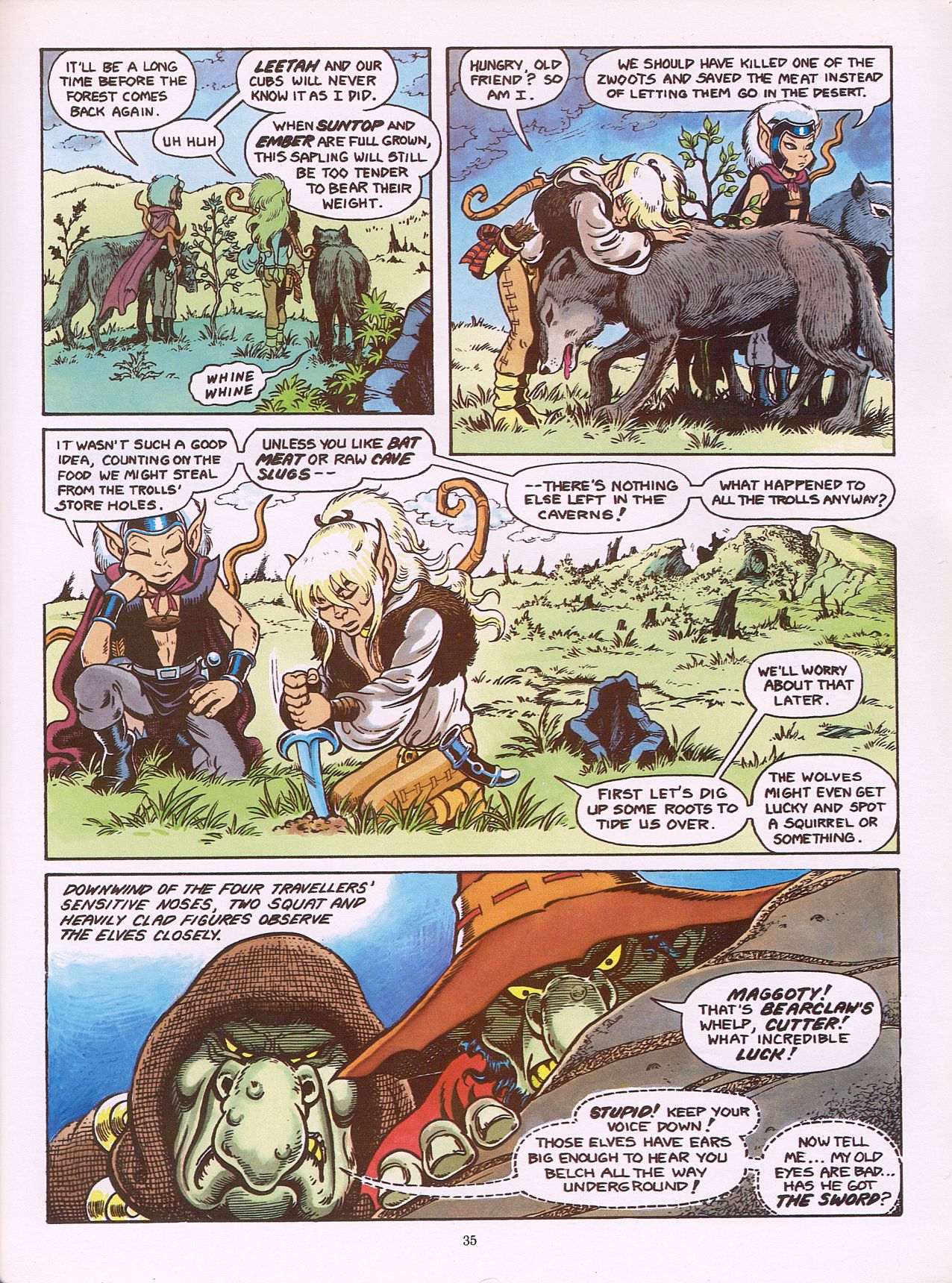 Read online ElfQuest (Starblaze Edition) comic -  Issue # TPB 2 - 45