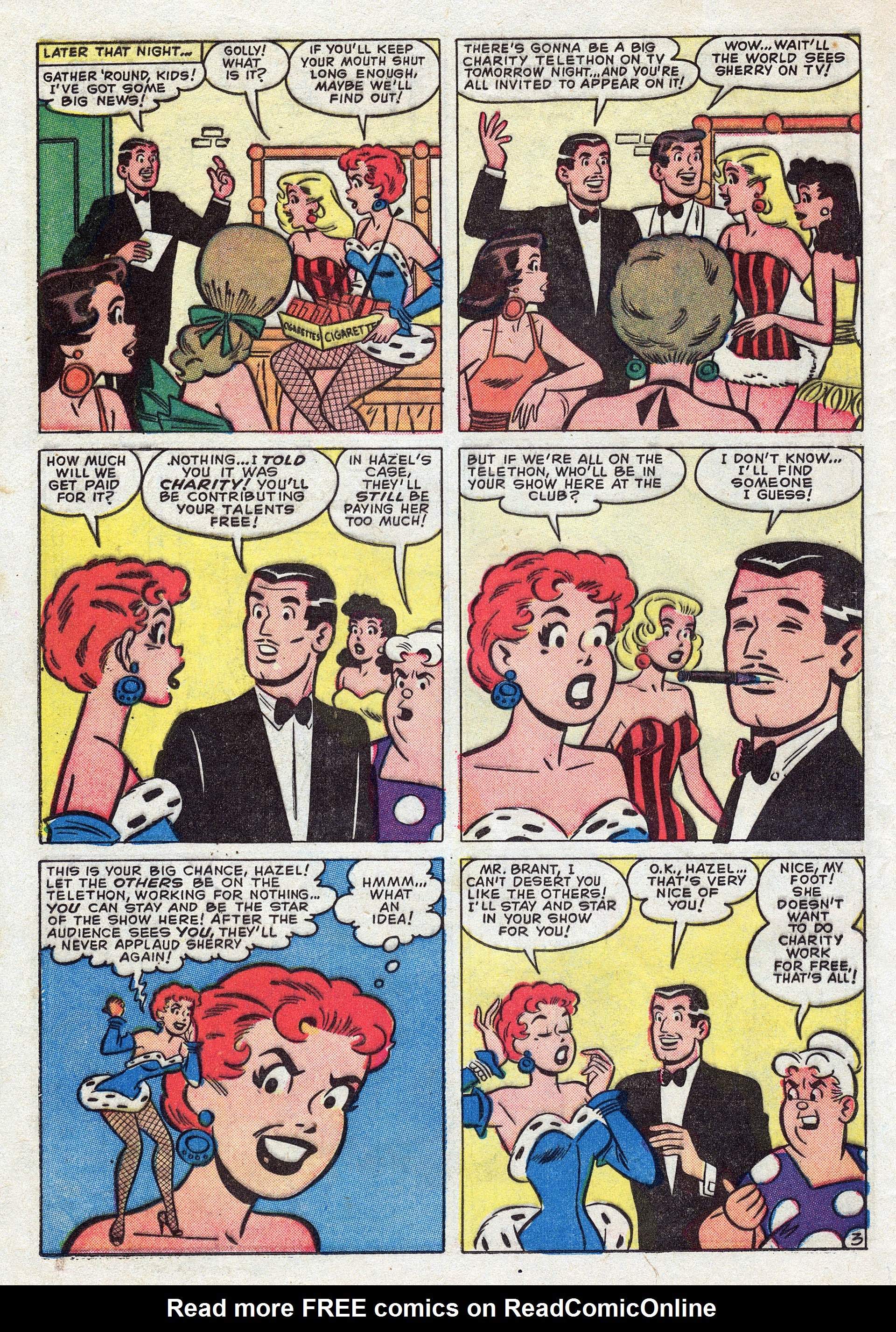 Read online Showgirls (1957) comic -  Issue #4 - 12