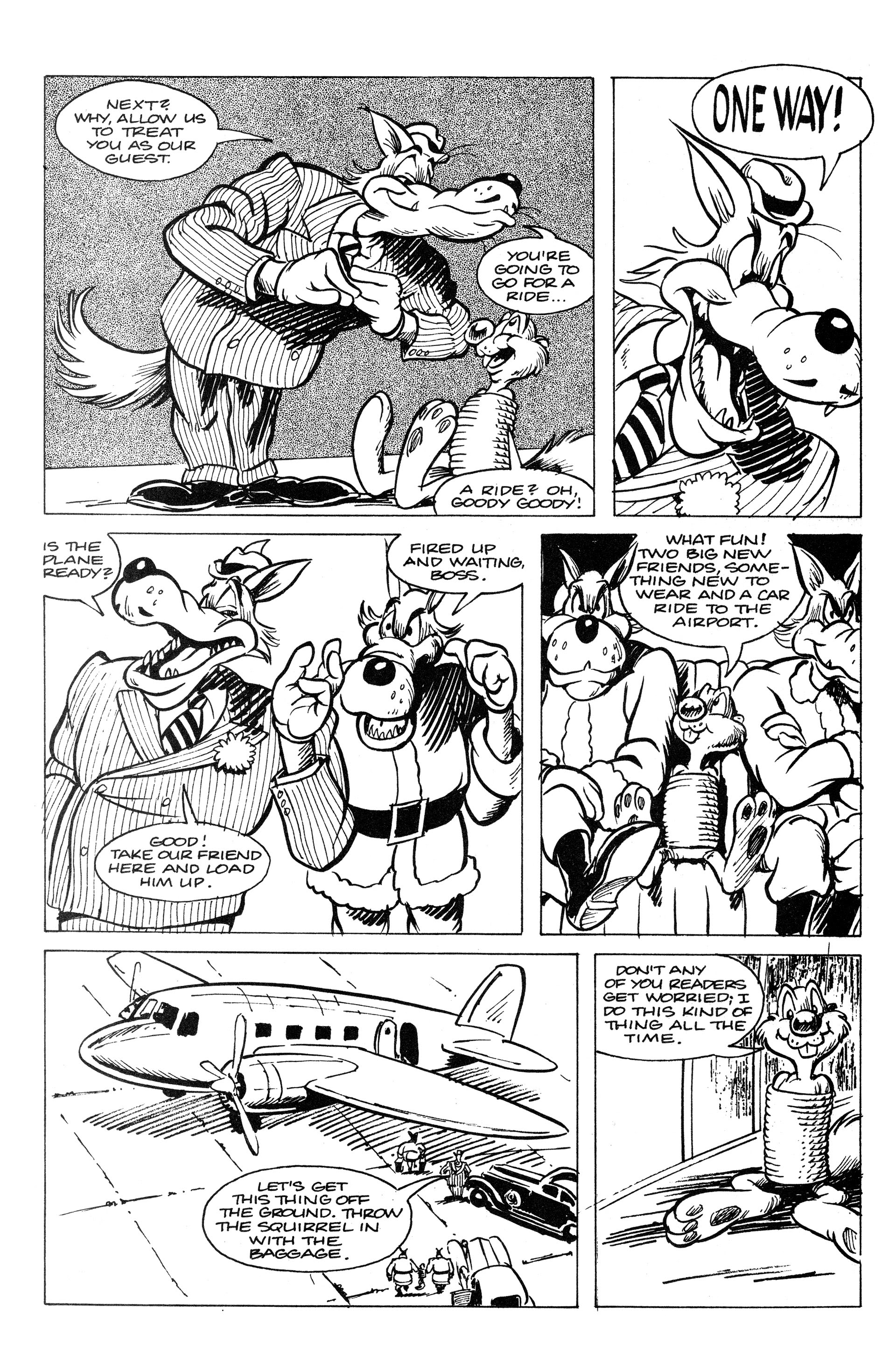 Read online Wacky Squirrel comic -  Issue #2 - 12