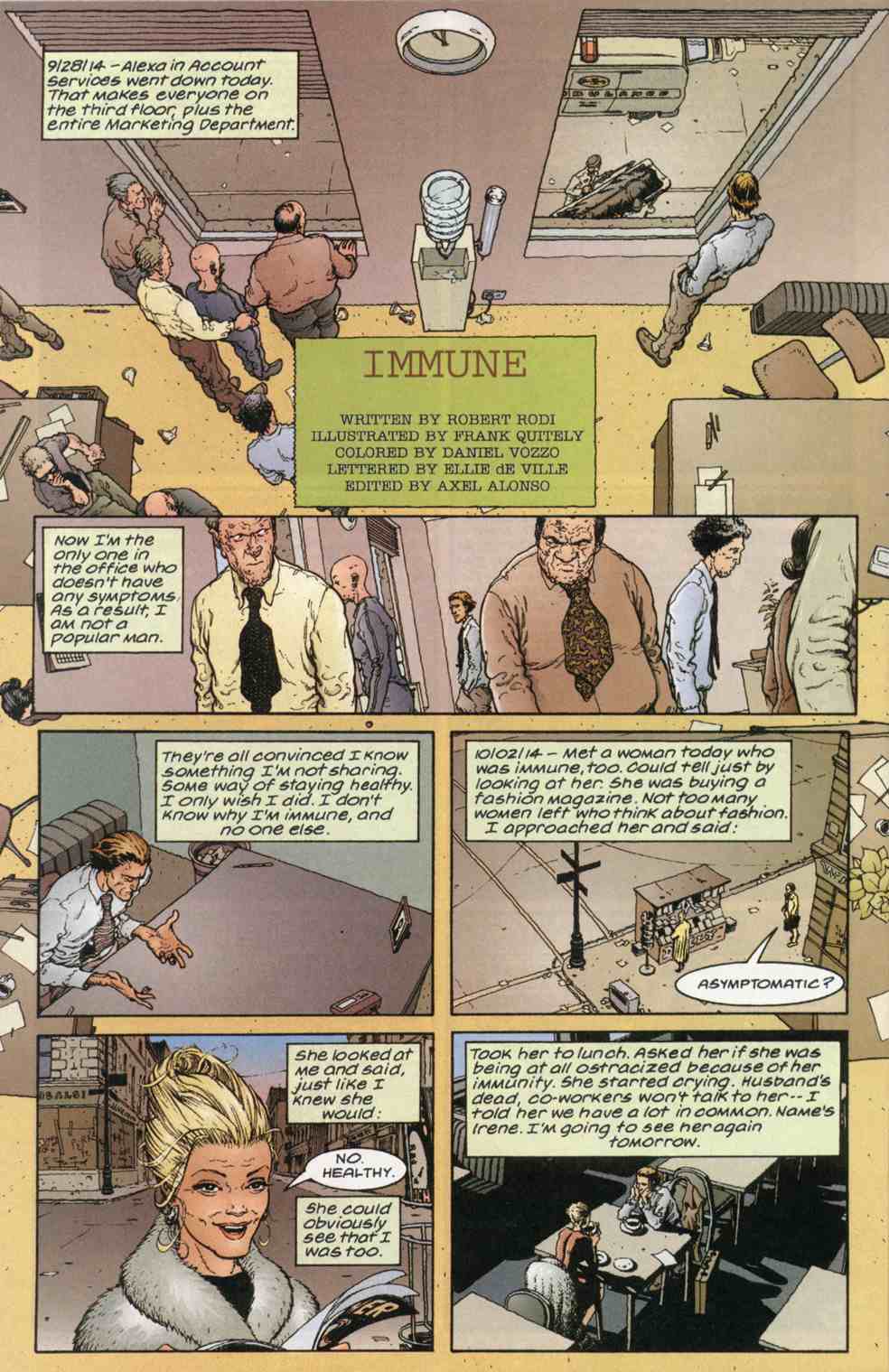 Read online Strange Adventures (1999) comic -  Issue #1 - 22
