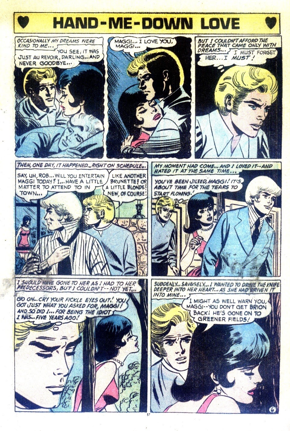 Read online Young Love (1963) comic -  Issue #107 - 57