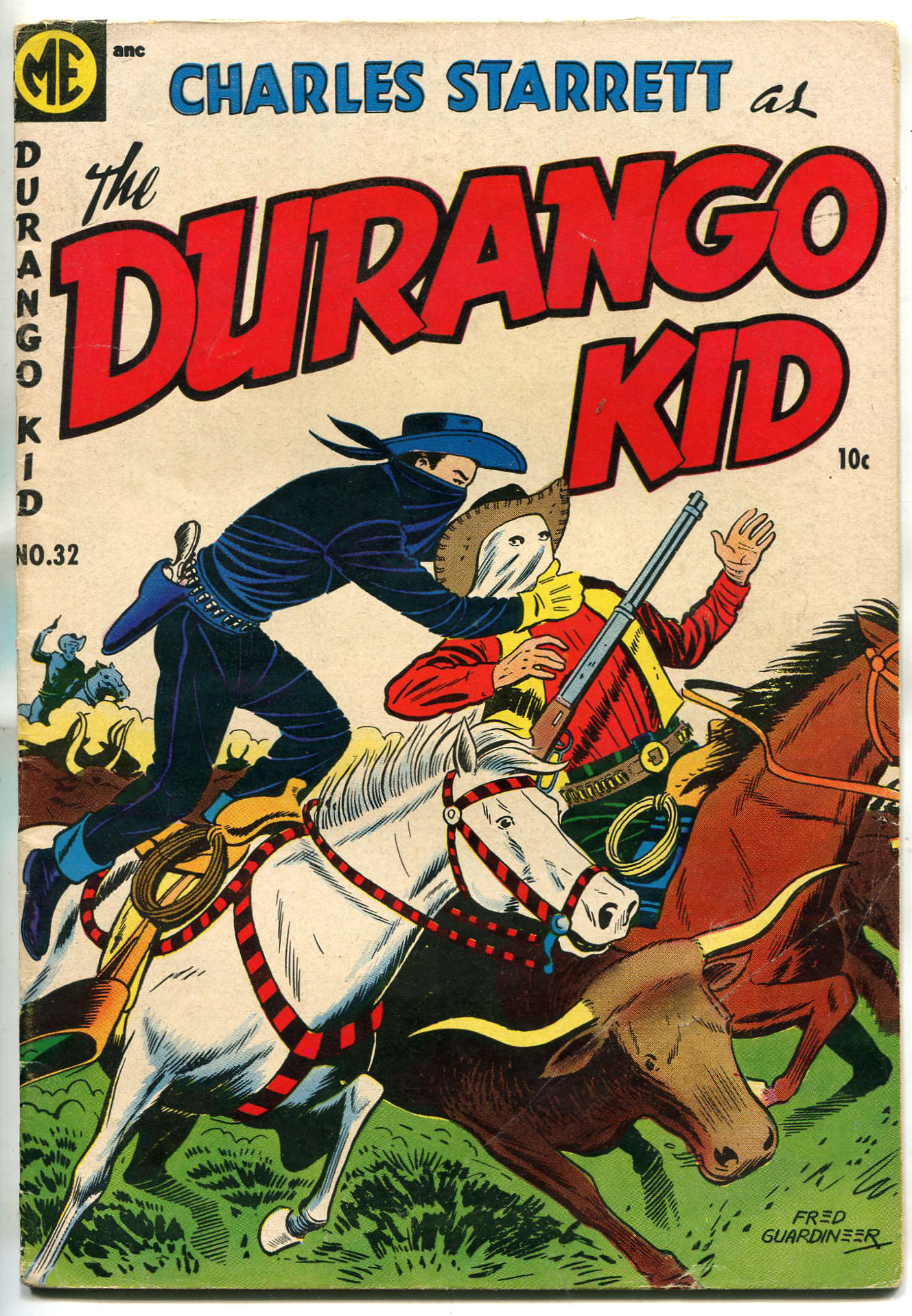 Read online Charles Starrett as The Durango Kid comic -  Issue #32 - 1