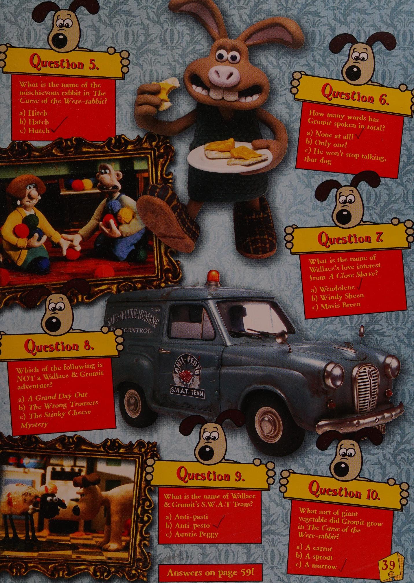 Read online Wallace and Gromit Annual comic -  Issue #2007 - 41