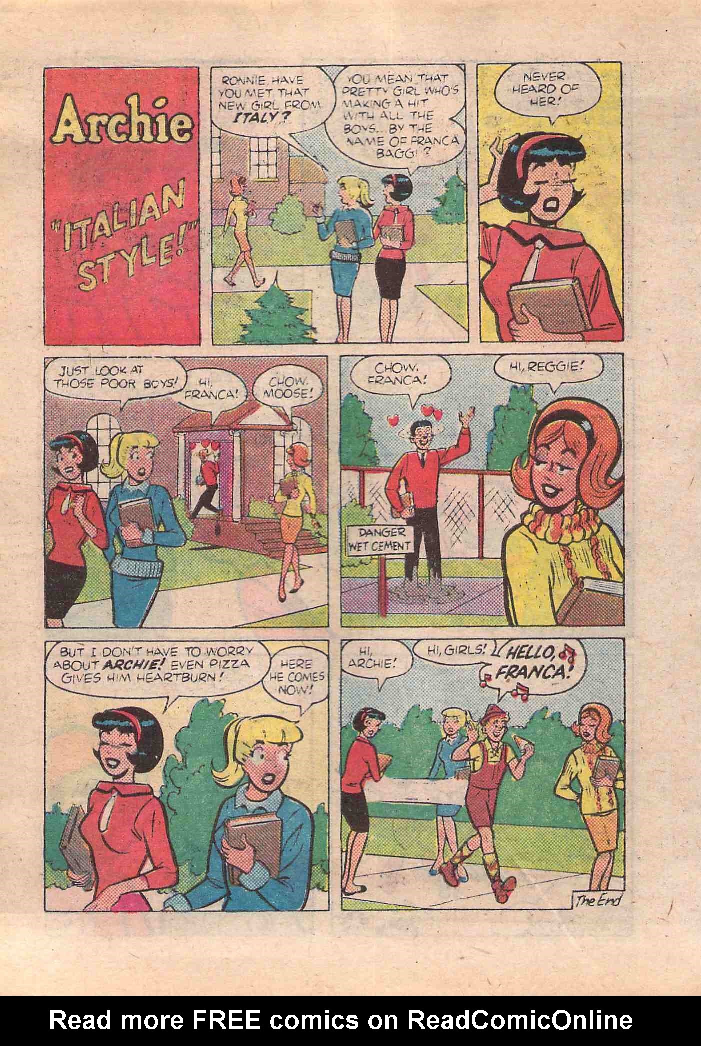 Read online Archie's Double Digest Magazine comic -  Issue #21 - 197