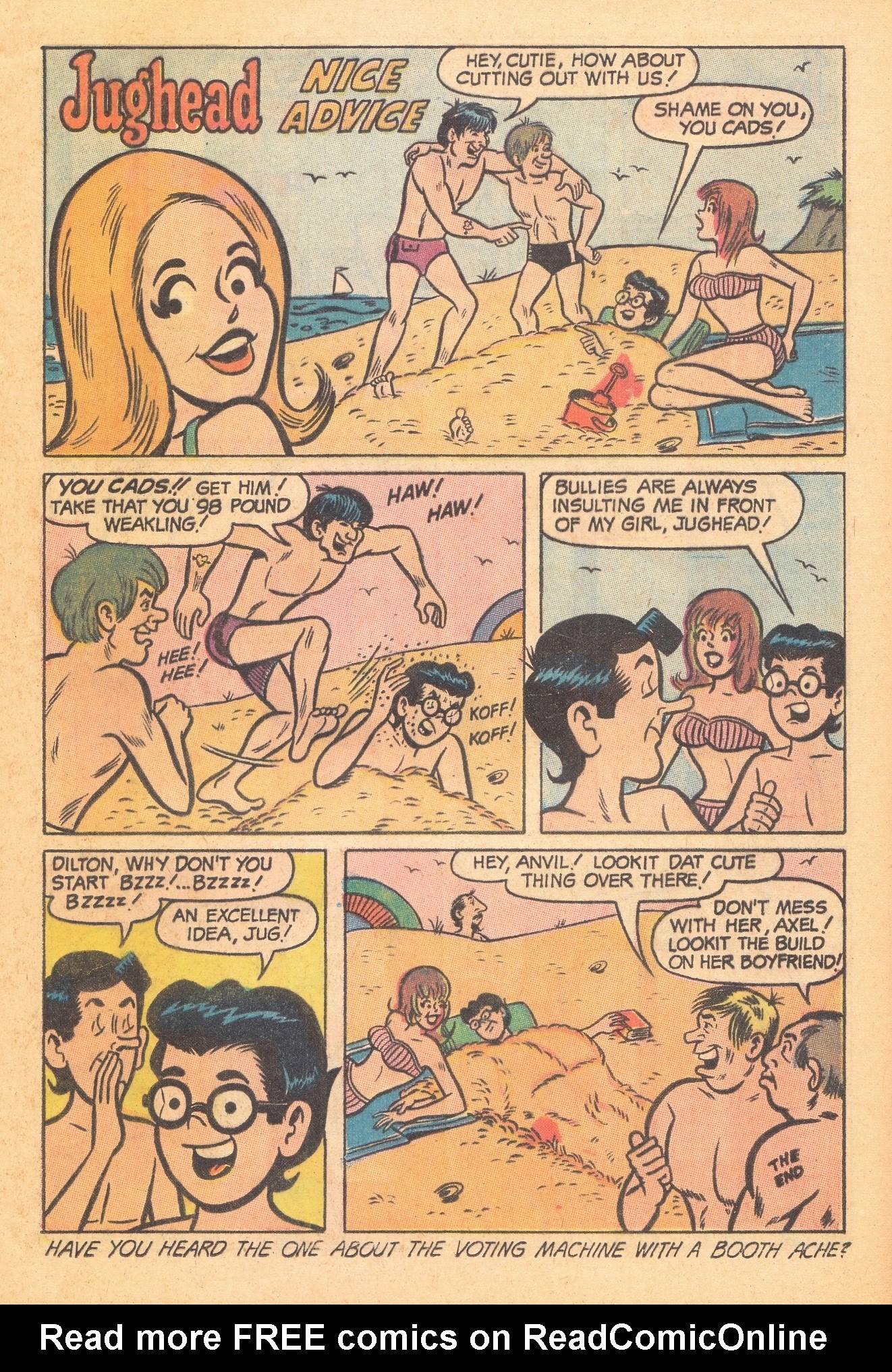 Read online Jughead's Jokes comic -  Issue #8 - 13