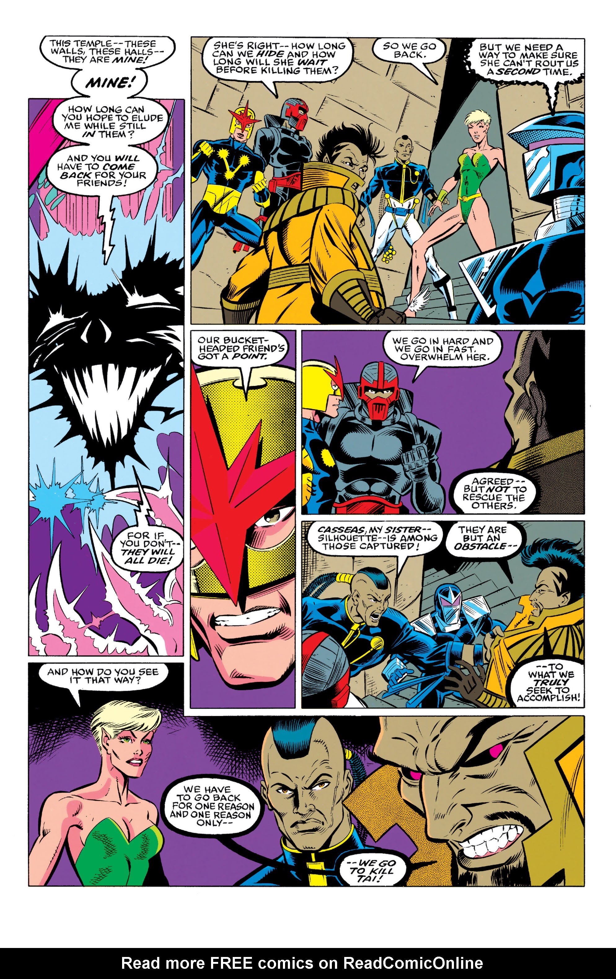 Read online The New Warriors comic -  Issue #25 - 8