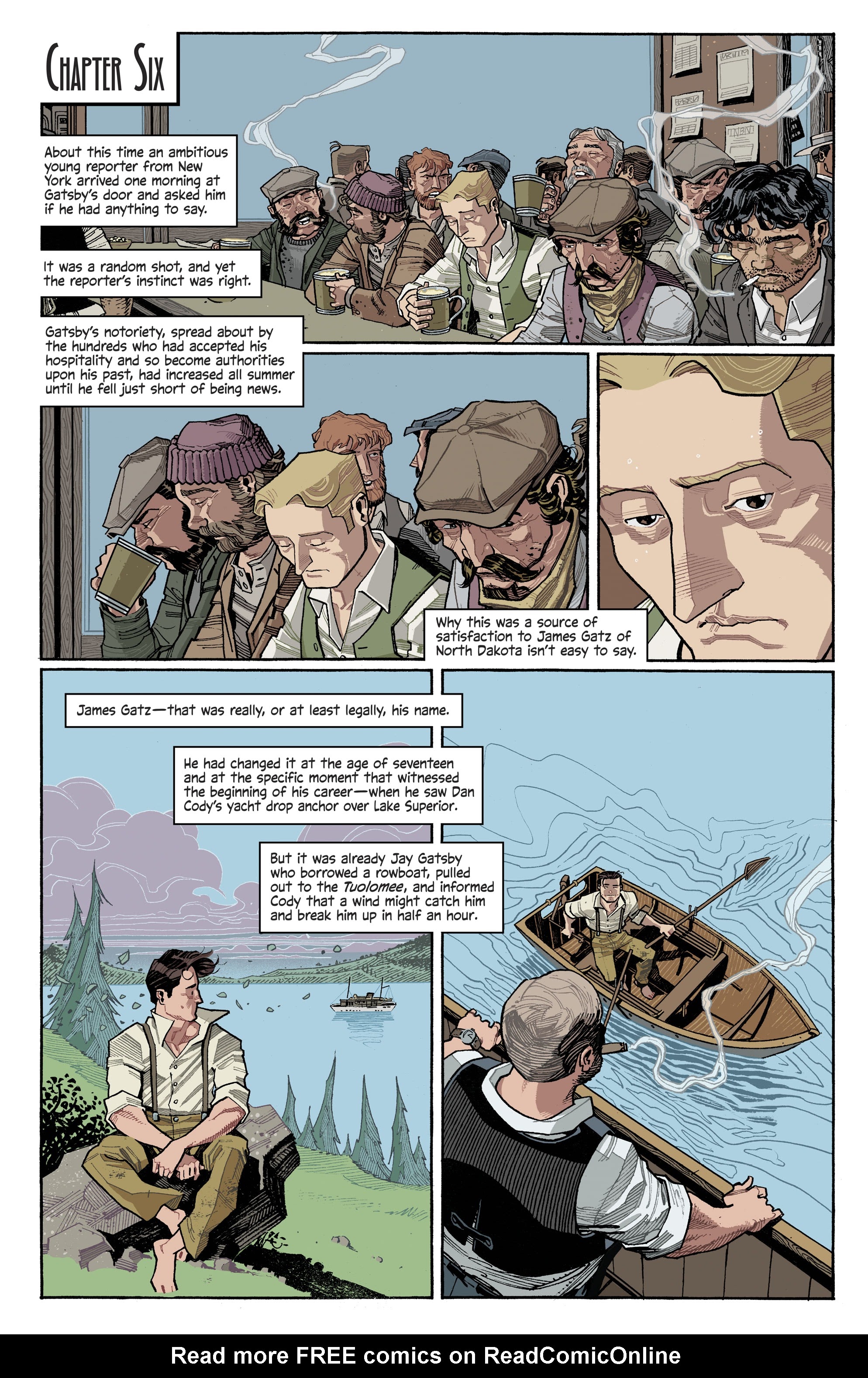 Read online The Great Gatsby comic -  Issue #4 - 13