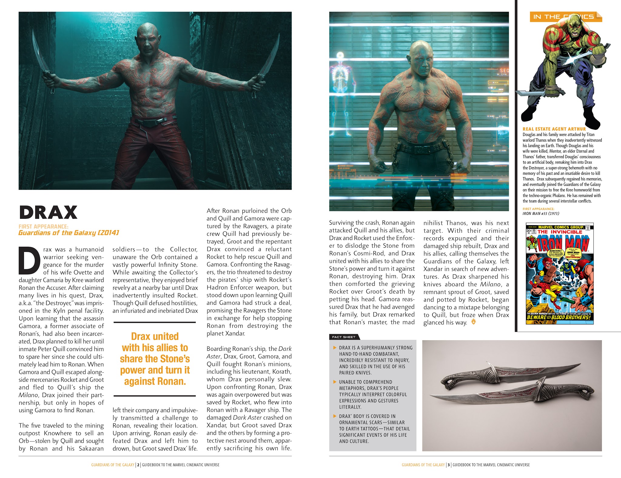 Read online Guidebook to the Marvel Cinematic Universe - Marvel's Guardians of the Galaxy comic -  Issue # Full - 4