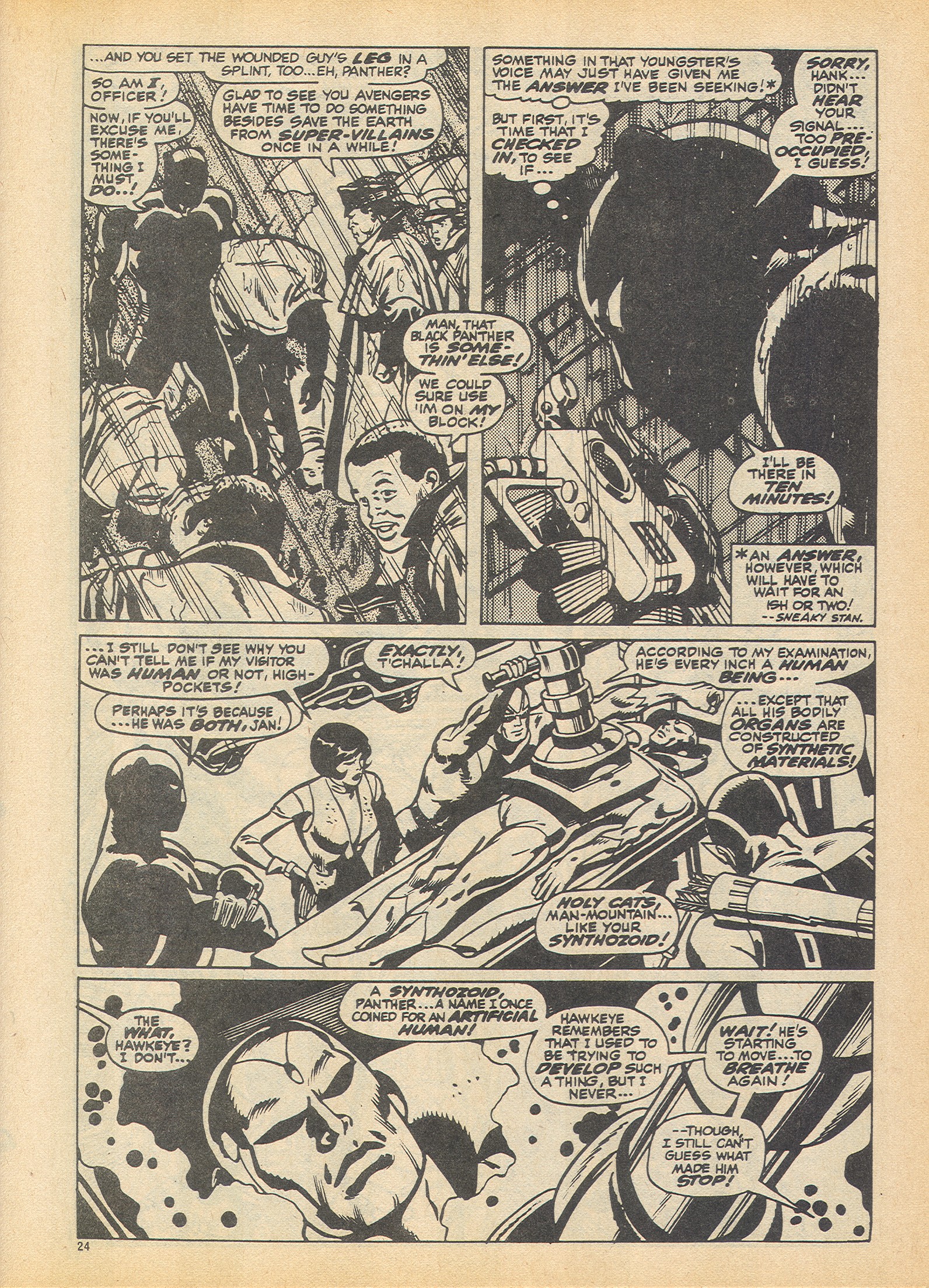 Read online The Avengers (1973) comic -  Issue #82 - 24