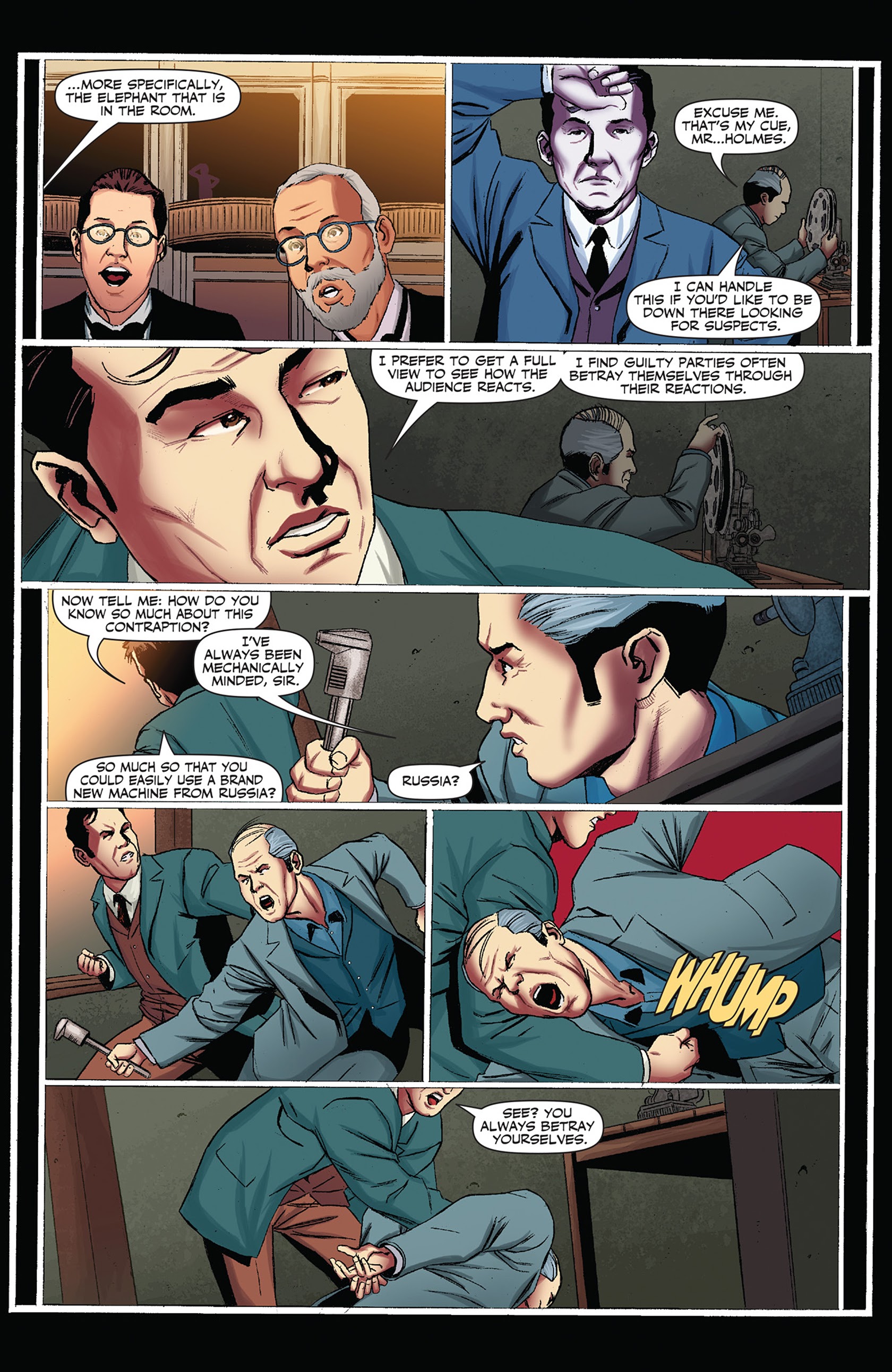 Read online Sherlock Holmes vs. Harry Houdini comic -  Issue #3 - 11