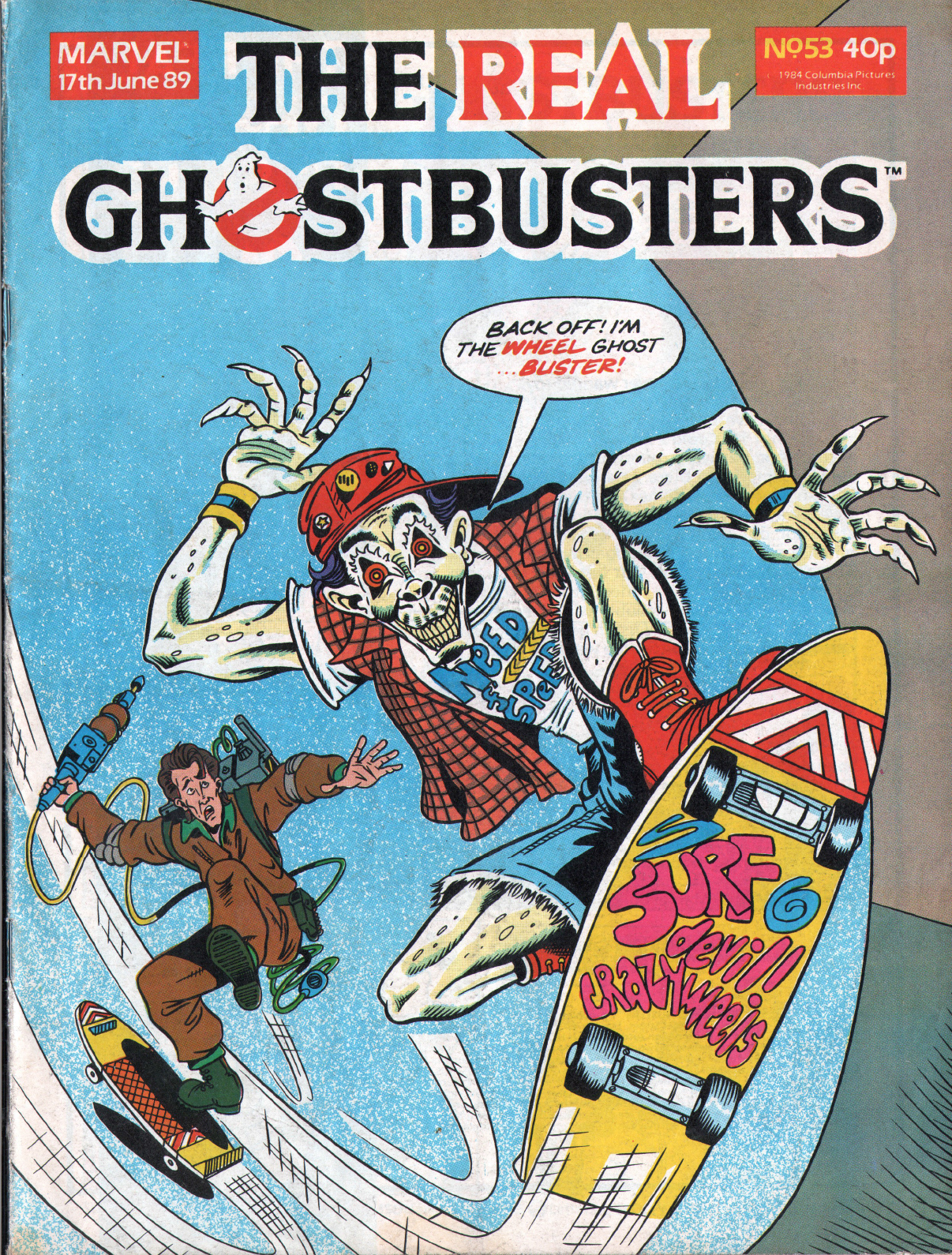 Read online The Real Ghostbusters comic -  Issue #53 - 1