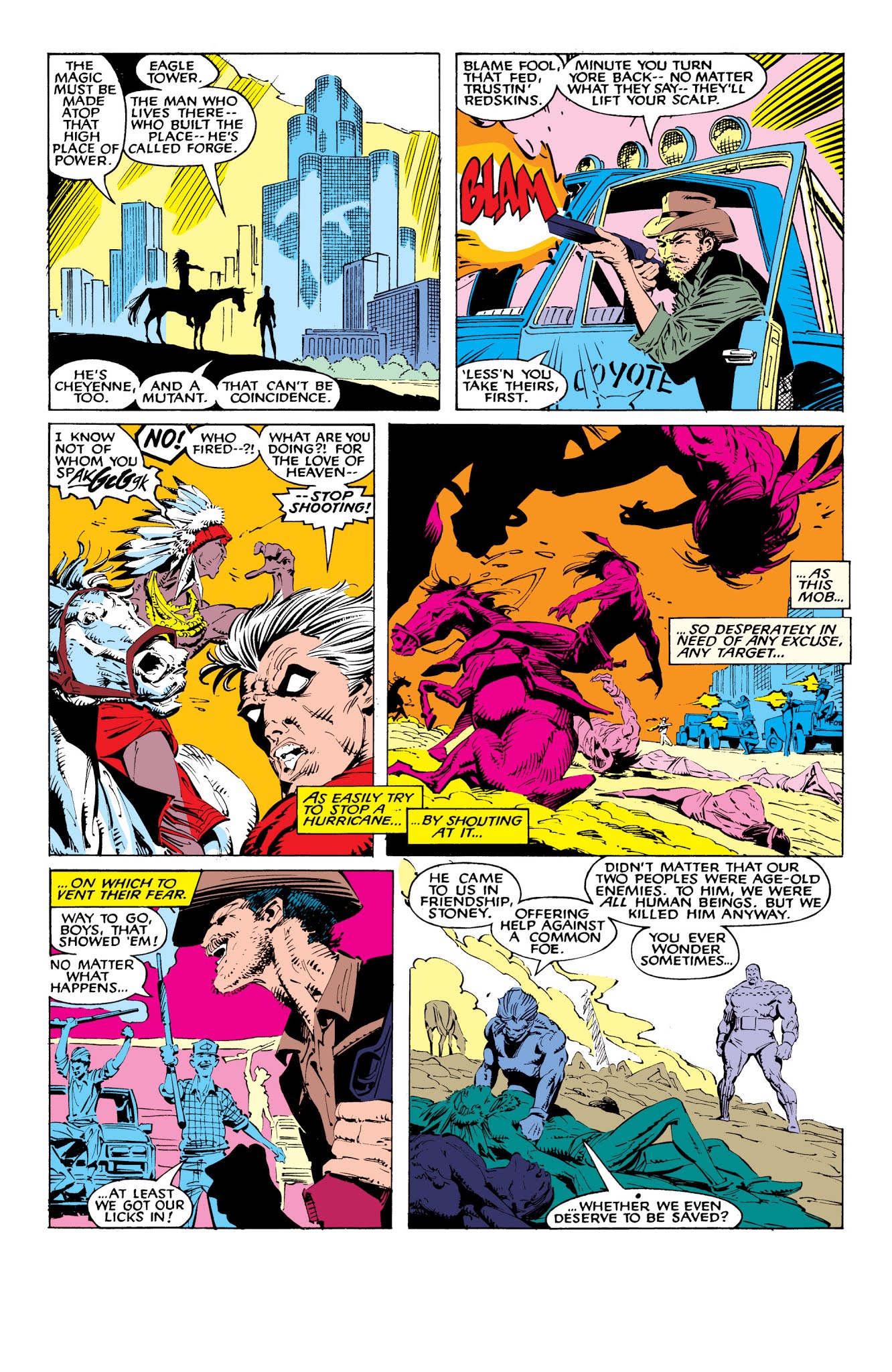 Read online X-Men: Fall of the Mutants comic -  Issue # TPB 1 (Part 2) - 90
