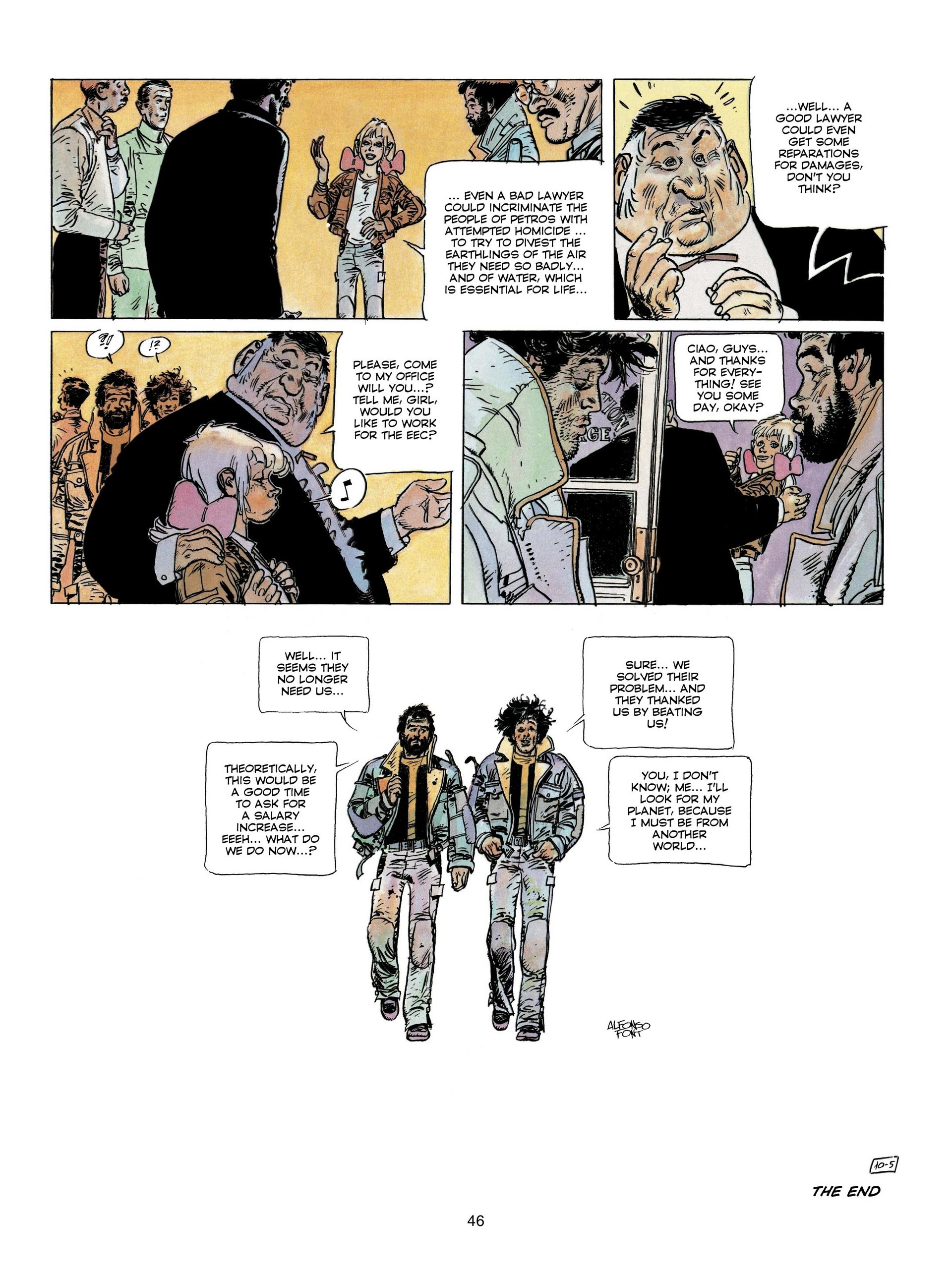 Read online Clarke and Kubrick comic -  Issue #2 - 47