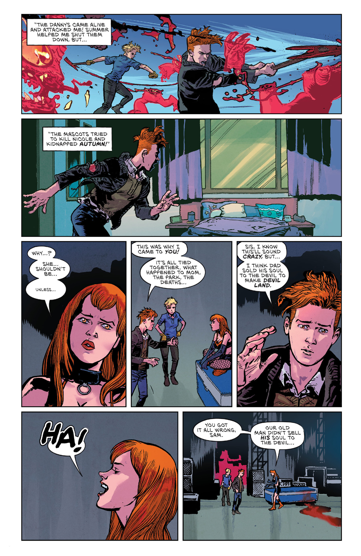 Read online Dark Ride comic -  Issue #9 - 22