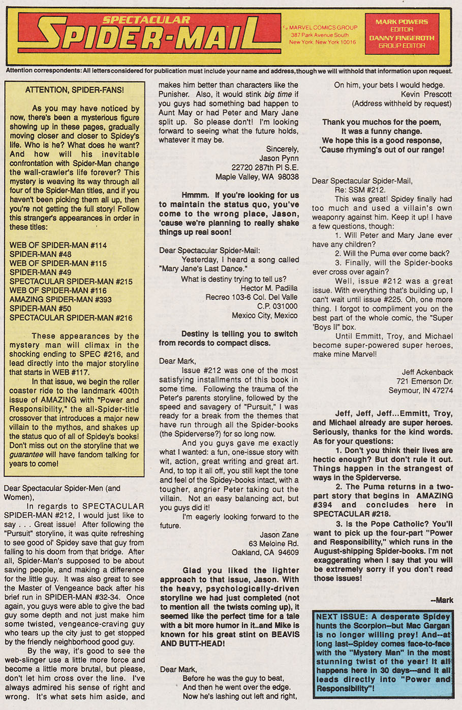 Read online The Spectacular Spider-Man (1976) comic -  Issue #215 - 25