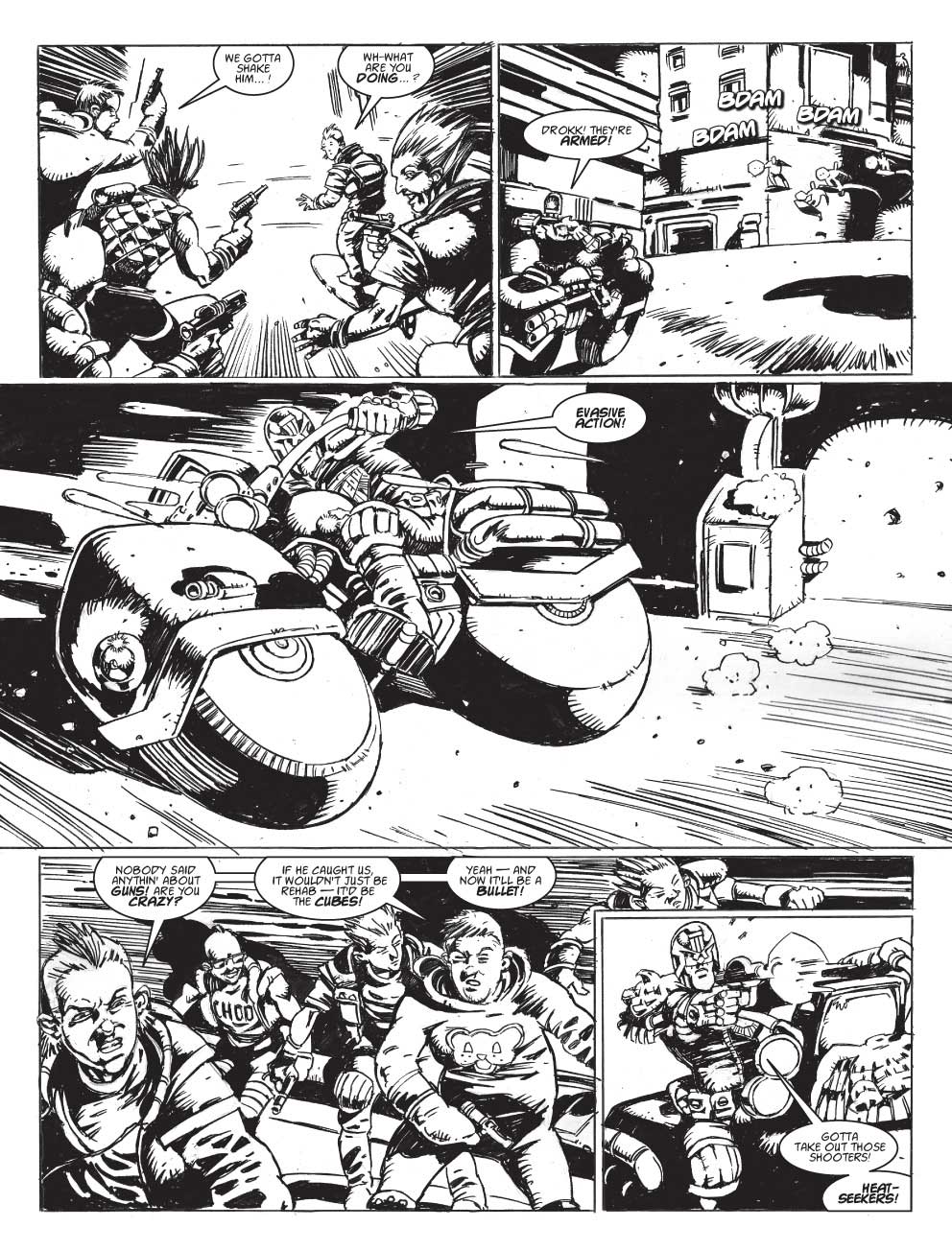 Read online Judge Dredd Megazine (Vol. 5) comic -  Issue #292 - 57