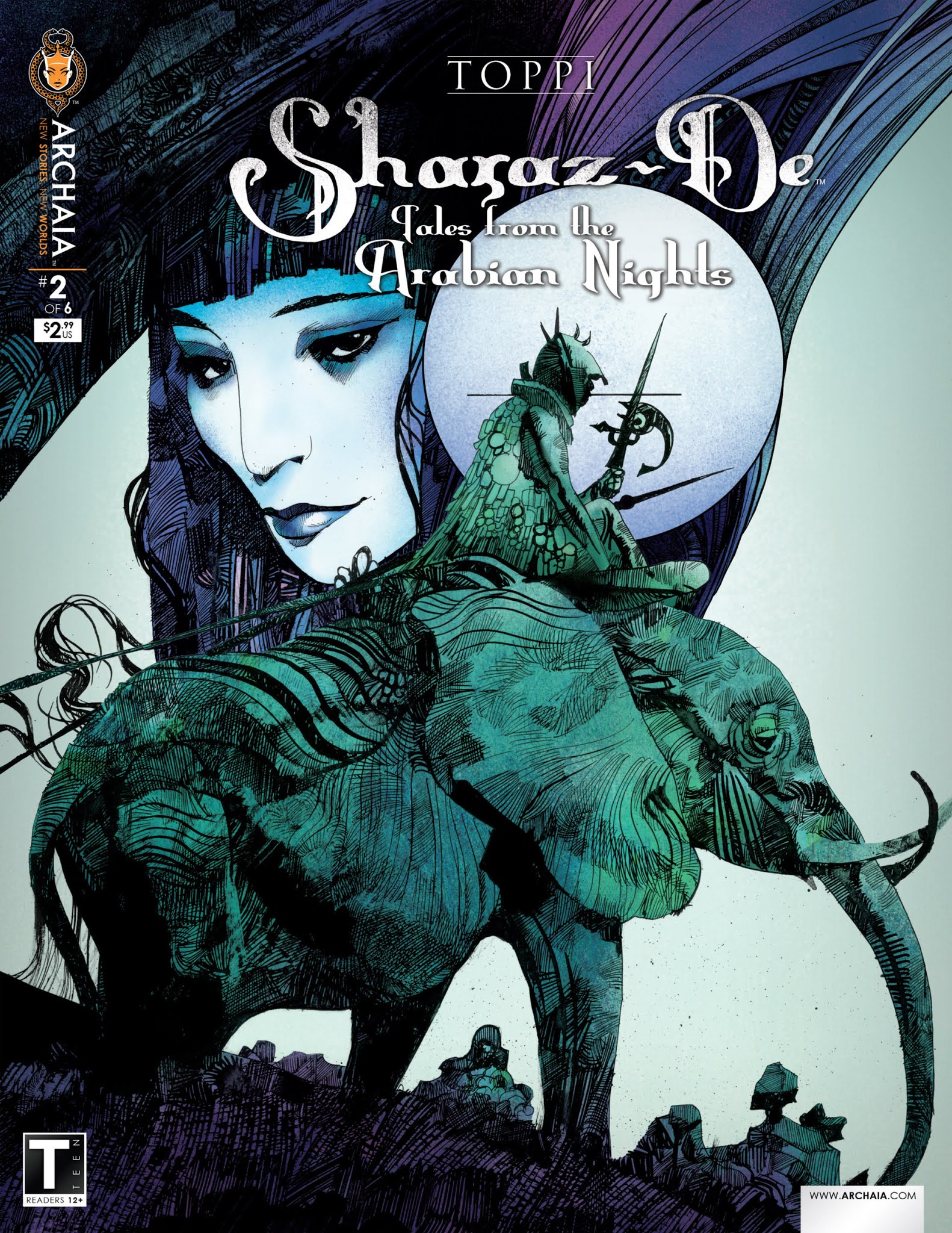 Read online Sharaz-De comic -  Issue #2 - 1