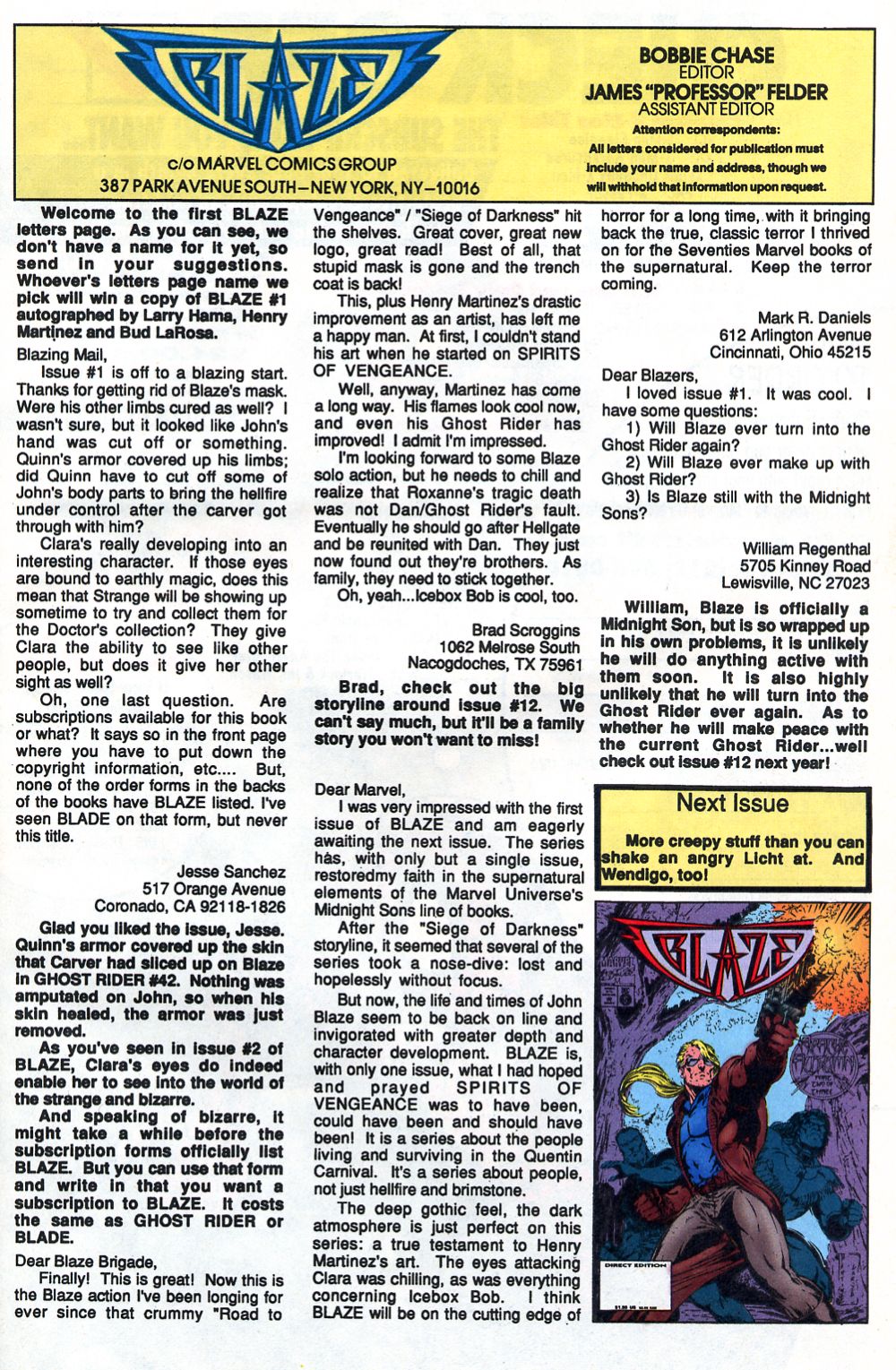 Read online Blaze comic -  Issue #4 - 25