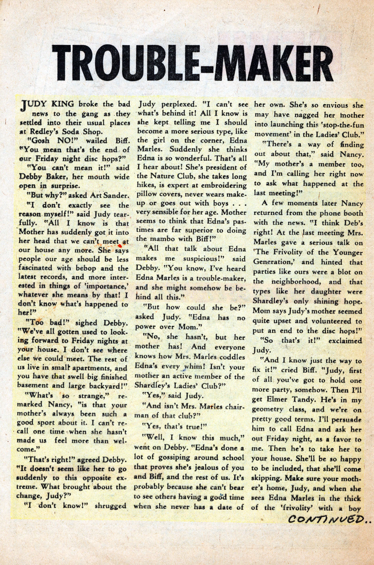 Read online Patsy Walker comic -  Issue #96 - 20