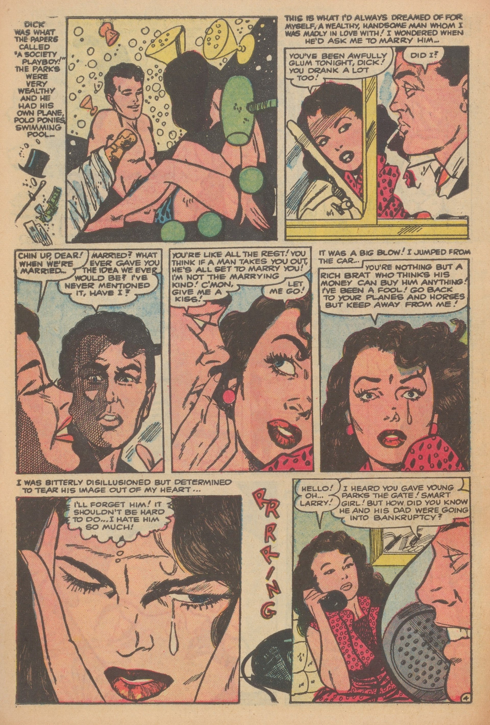 Read online Love Romances comic -  Issue #41 - 6