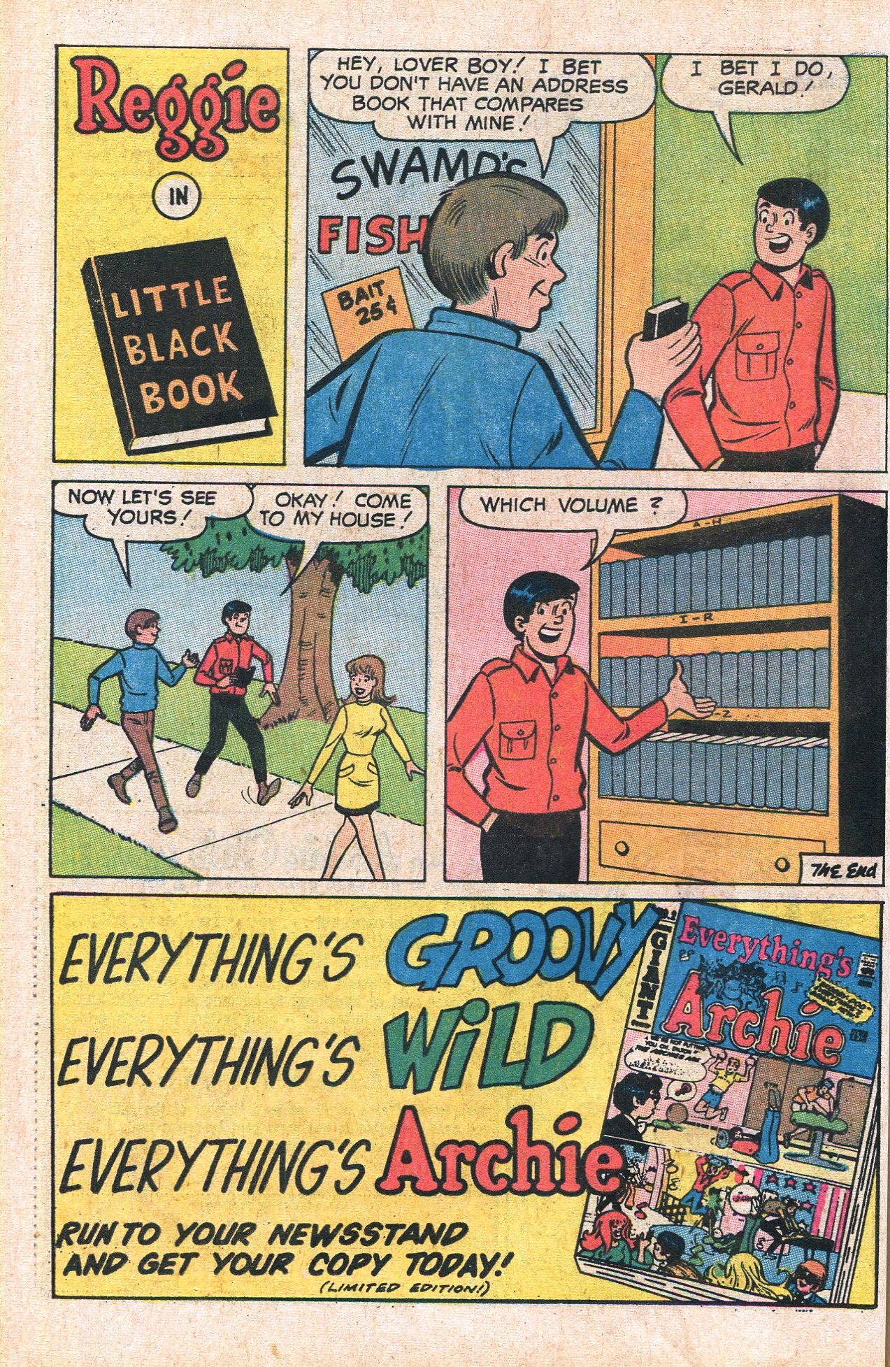 Read online Reggie's Wise Guy Jokes comic -  Issue #7 - 38