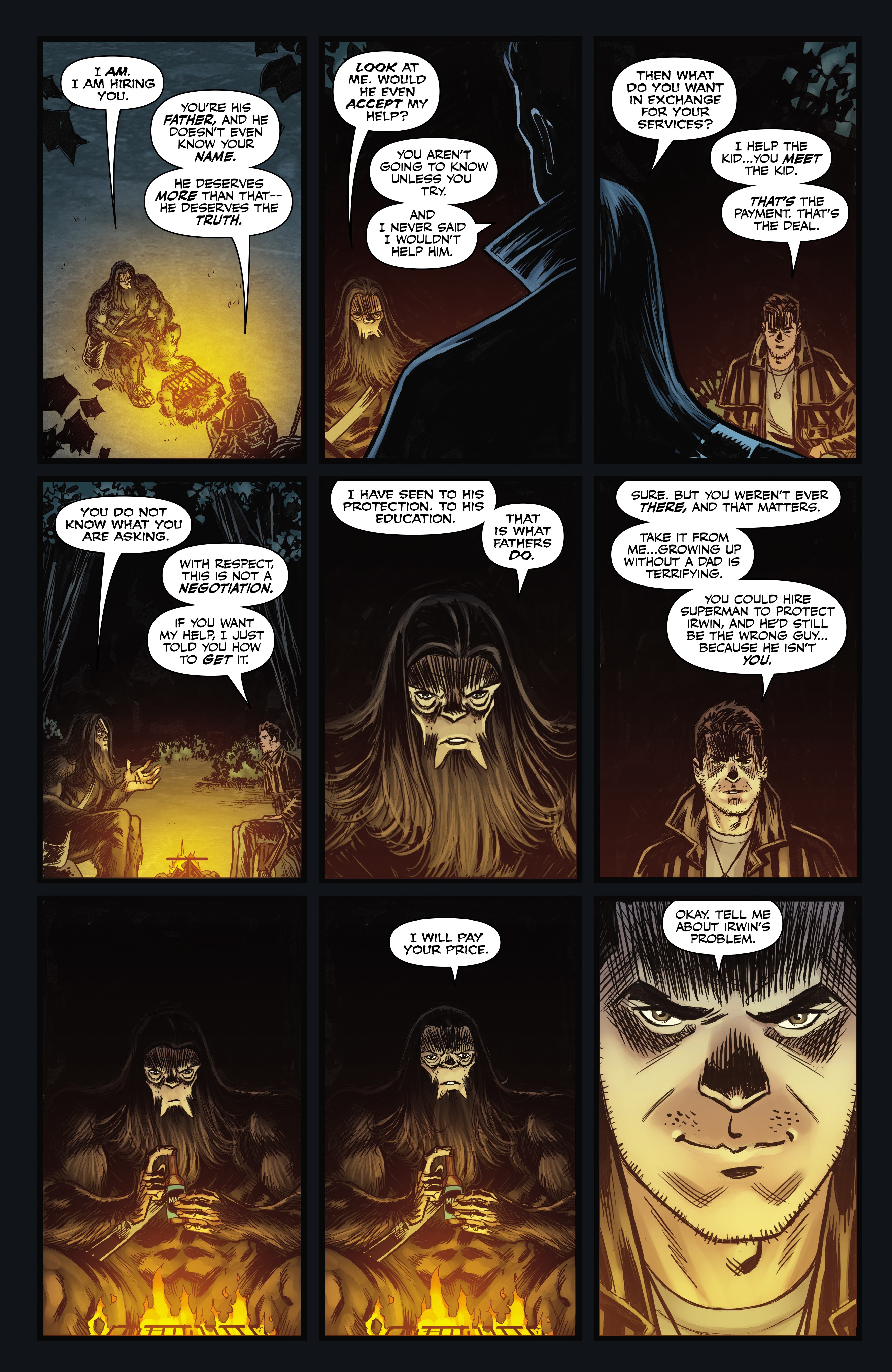 Read online Jim Butcher's The Dresden Files: Bigfoot comic -  Issue # TPB - 84