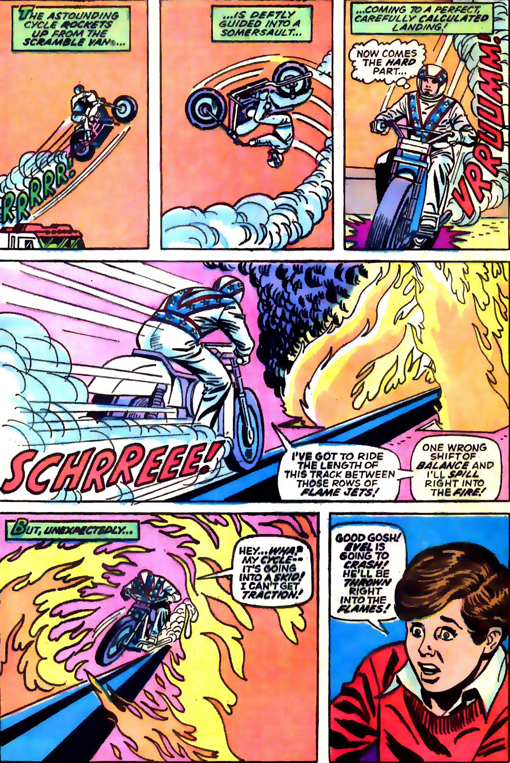 Read online Evel Knievel comic -  Issue # Full - 4