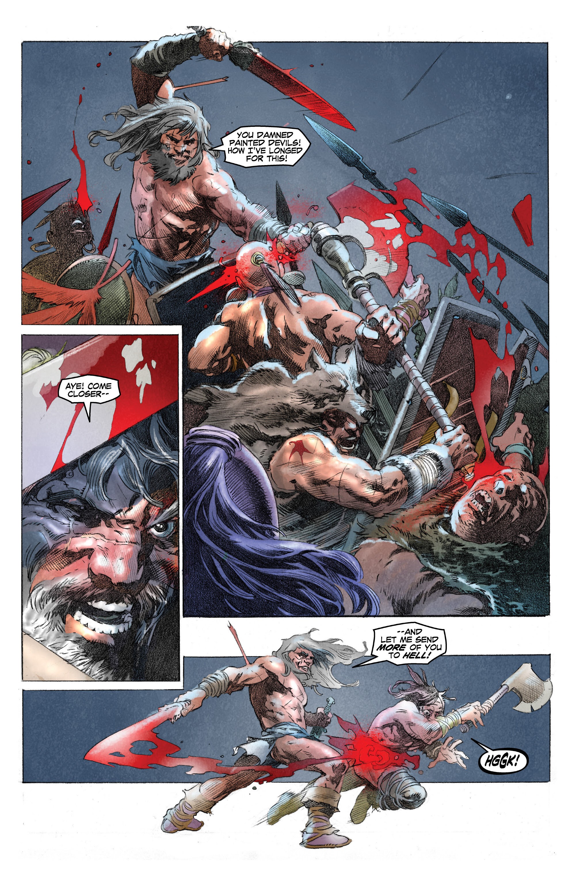 Read online King Conan Chronicles Epic Collection comic -  Issue # Wolves And Dragons (Part 4) - 44