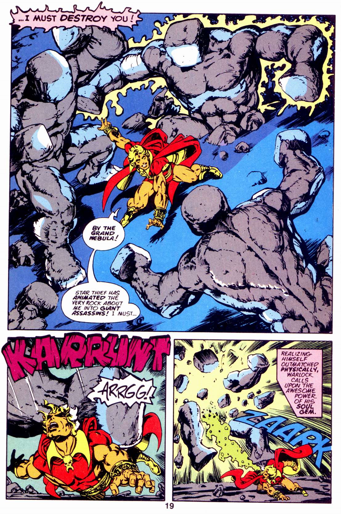 Read online Warlock (1982) comic -  Issue #4 - 21