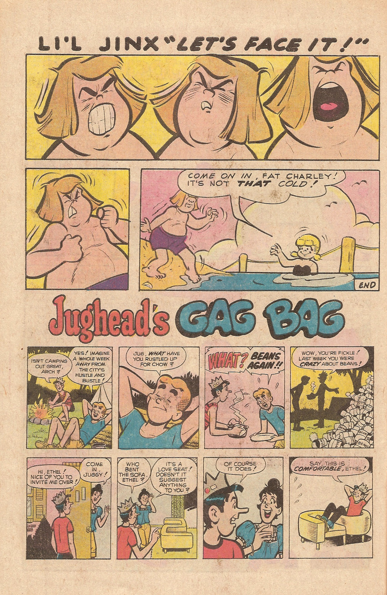 Read online Jughead's Jokes comic -  Issue #51 - 10