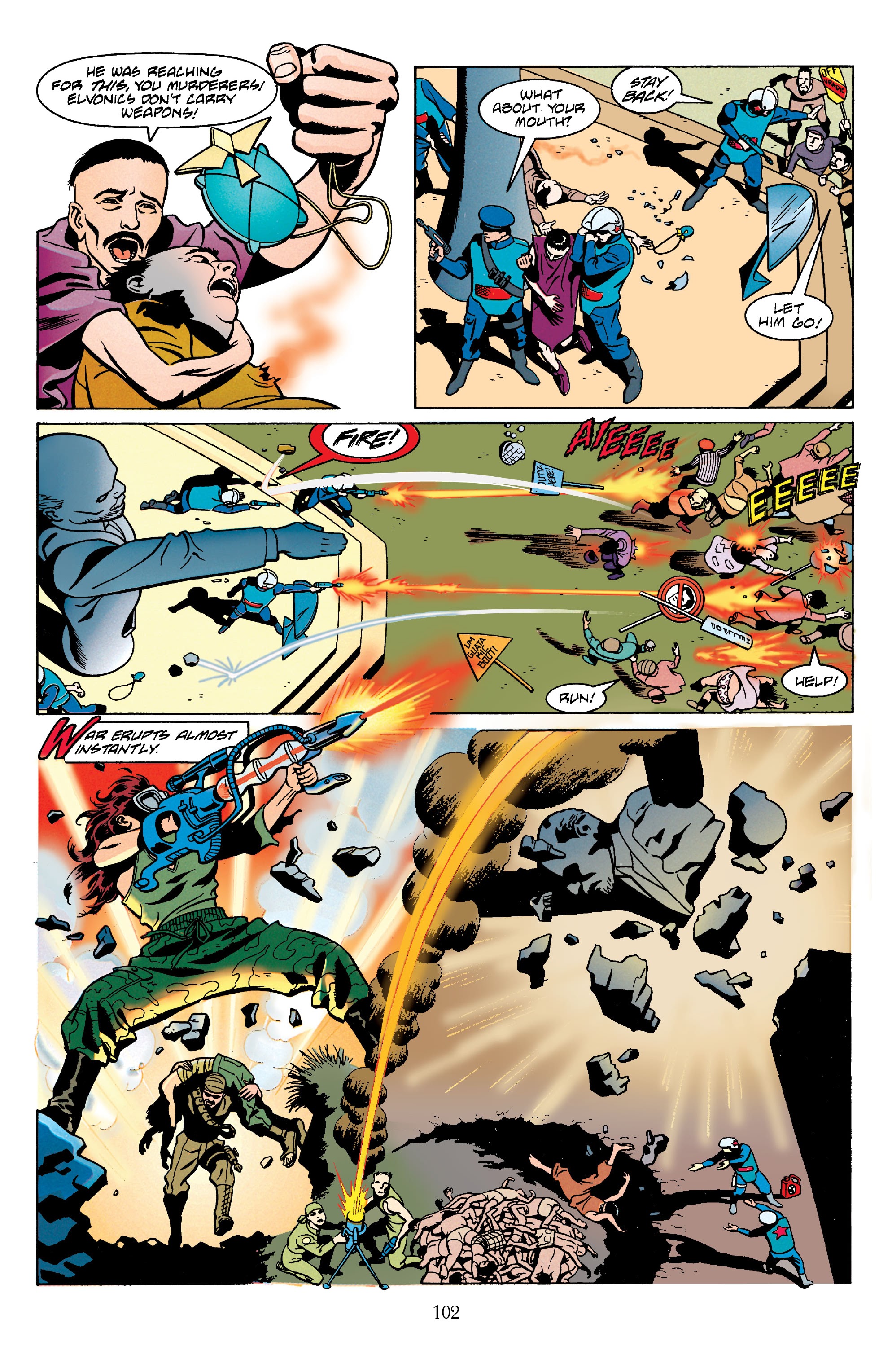 Read online Nexus Newspaper Strips: The Coming of Gourmando comic -  Issue # TPB (Part 2) - 1