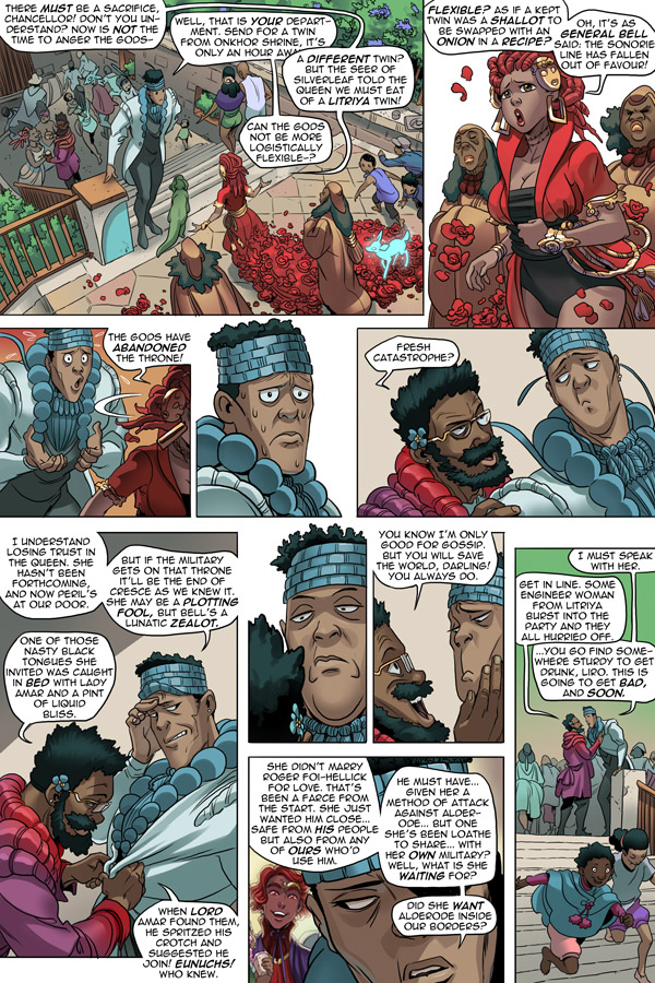 Read online Unsounded comic -  Issue #17 - 30
