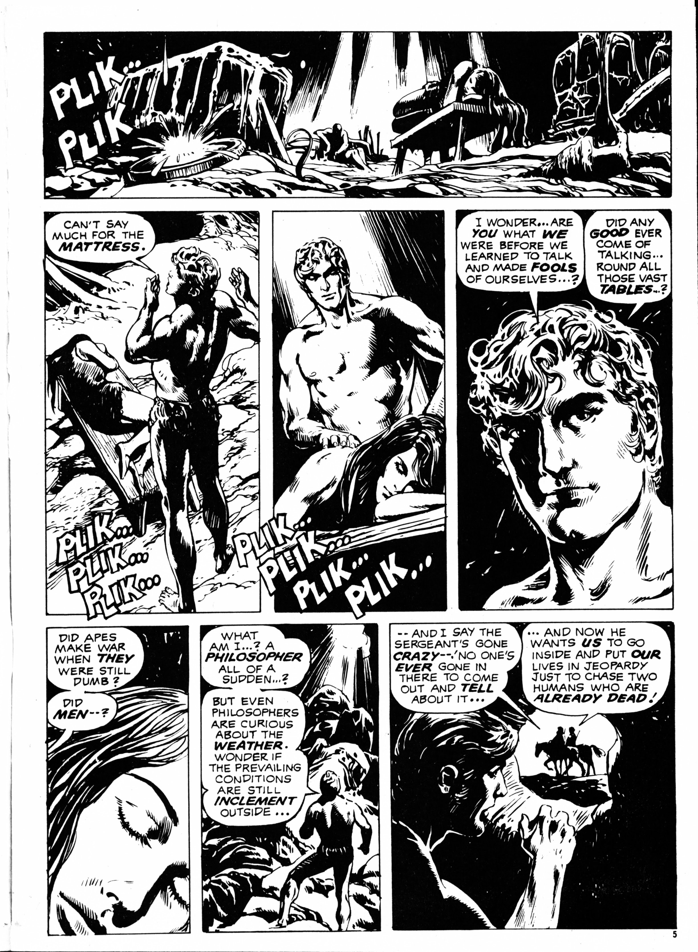 Read online Planet of the Apes (1974) comic -  Issue #39 - 5