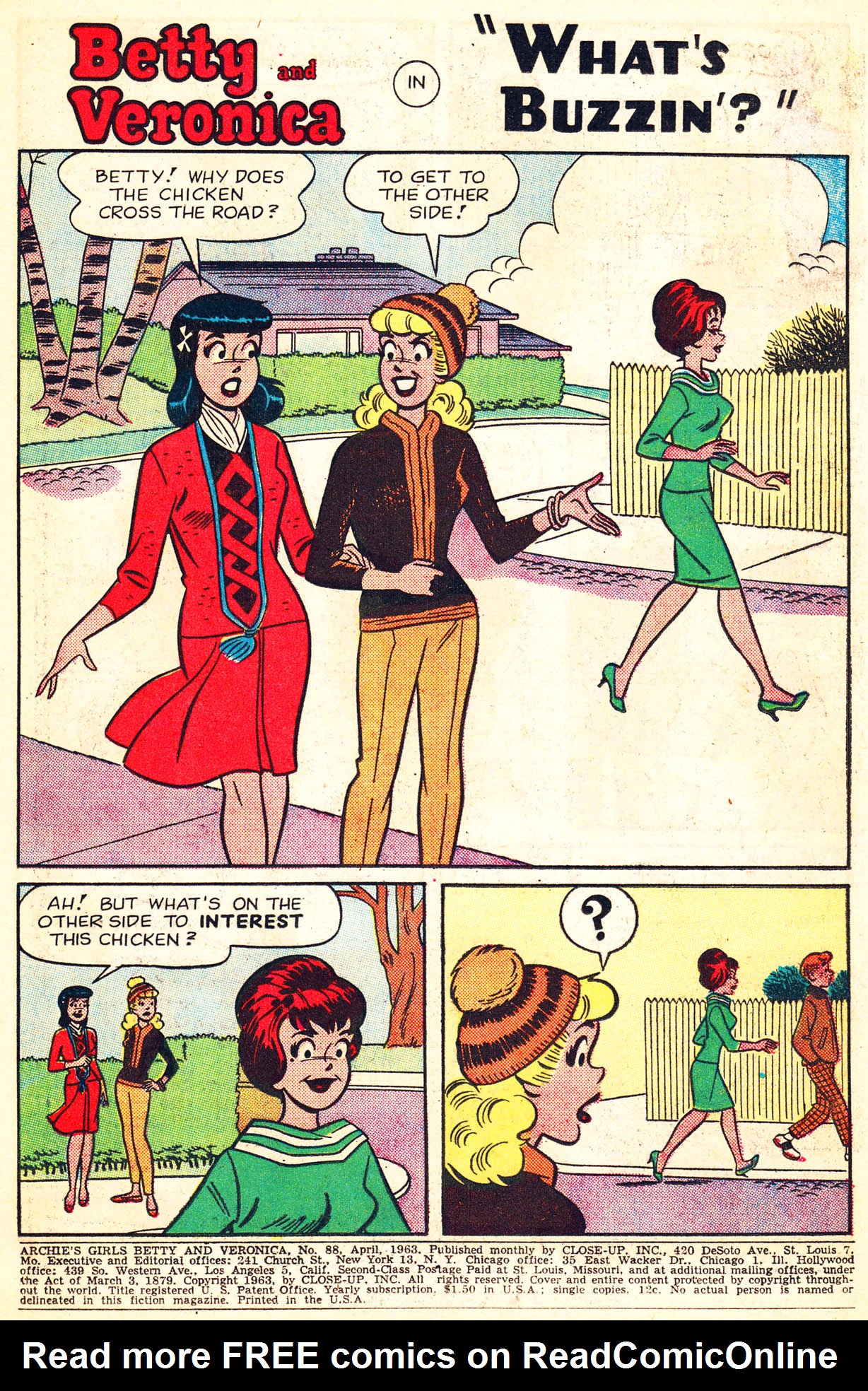 Read online Archie's Girls Betty and Veronica comic -  Issue #88 - 3