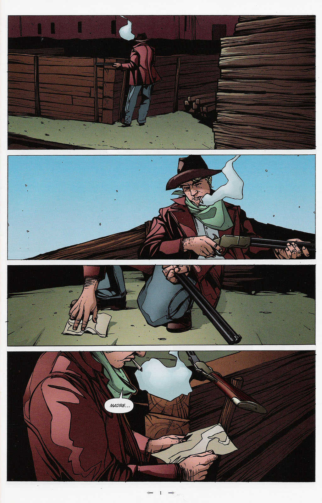 Read online Desperadoes: Banners of Gold comic -  Issue #5 - 3