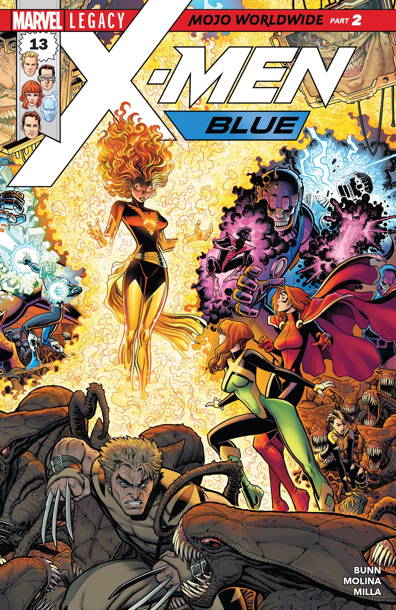 Read online X-Men: Blue comic -  Issue #13 - 1