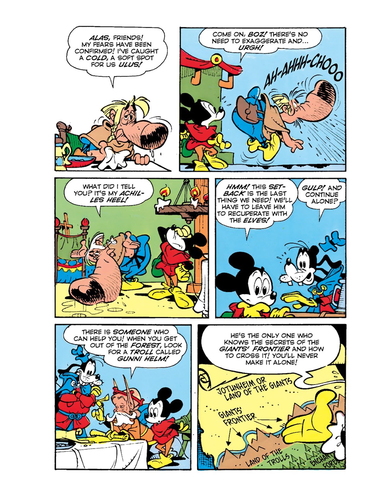 Read online Mickey Mouse in the Sword of Ice comic -  Issue #2 - 31