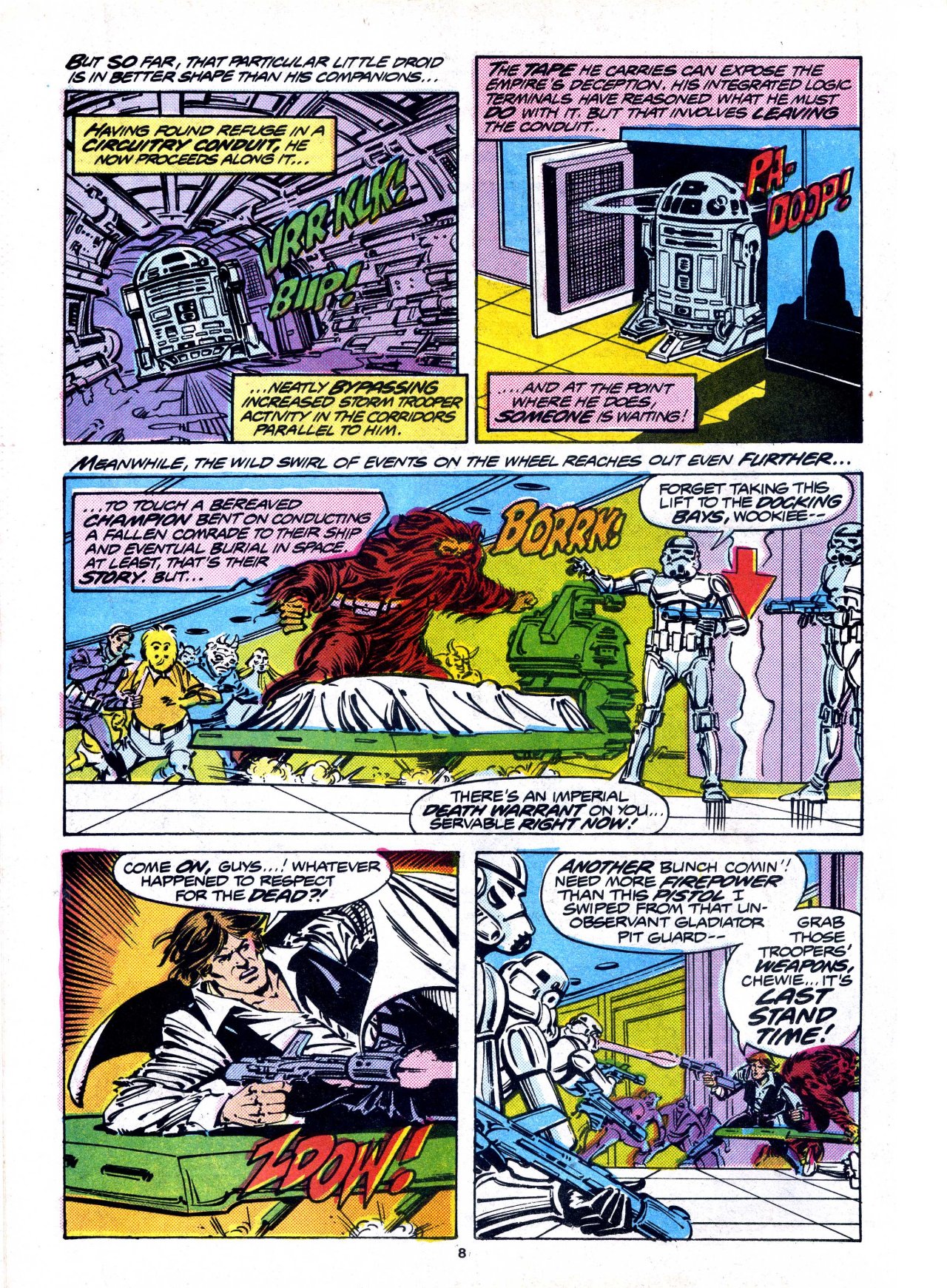 Read online Return of the Jedi comic -  Issue #43 - 8