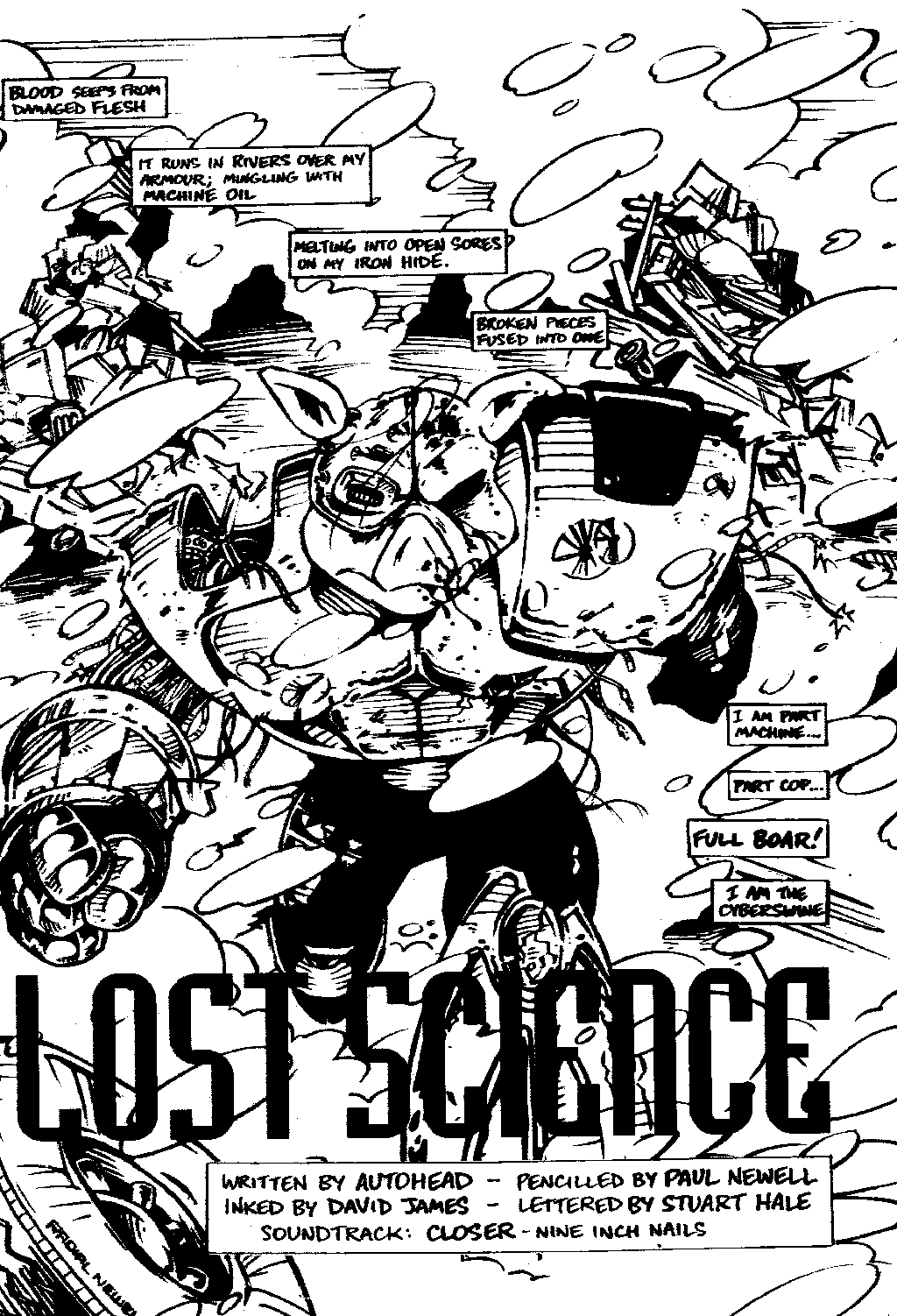 Read online Cyberswine comic -  Issue #0 - 4