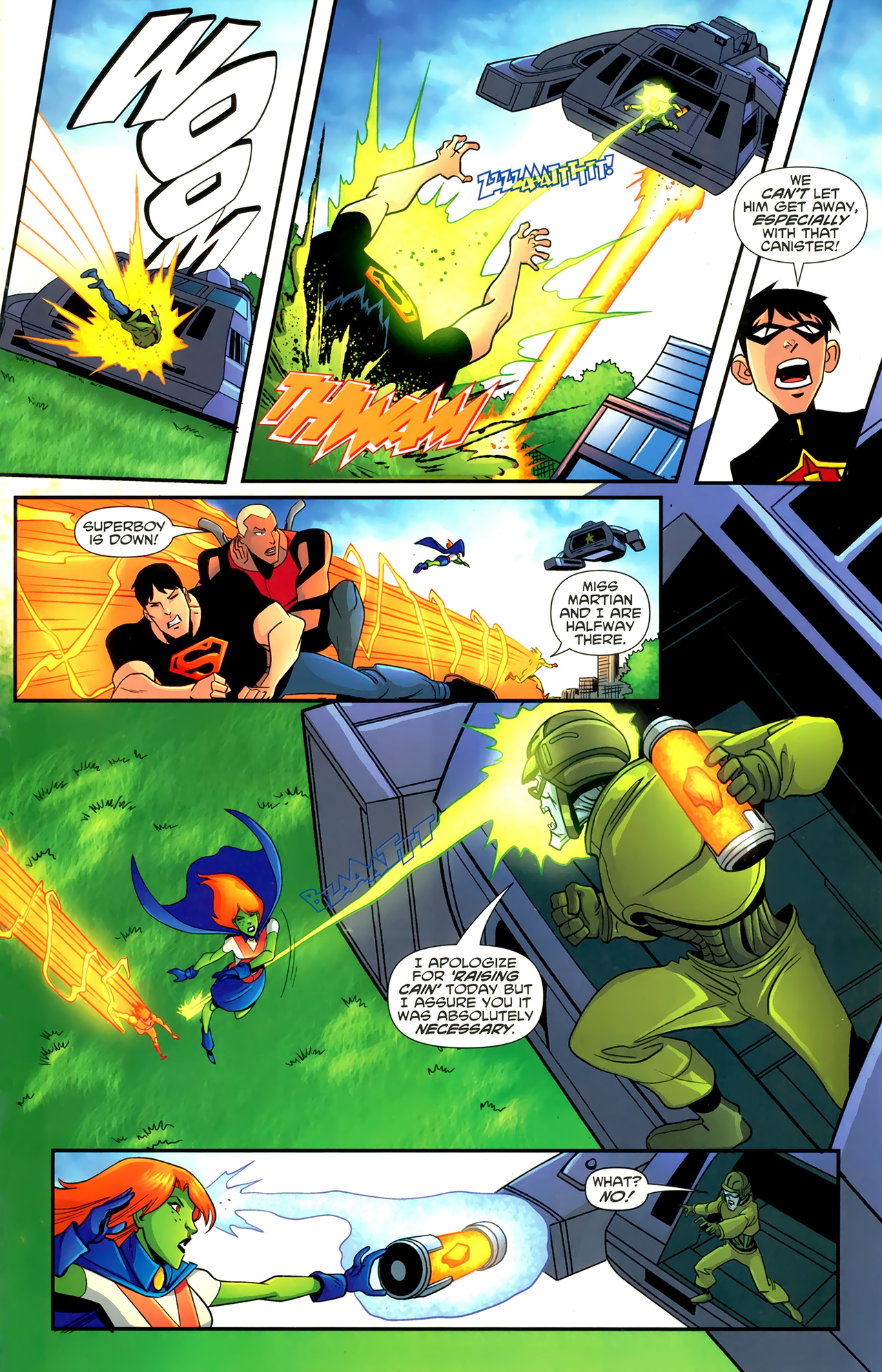 Read online FCBD 2011 Young Justice Batman BB Super Sampler comic -  Issue # Full - 12
