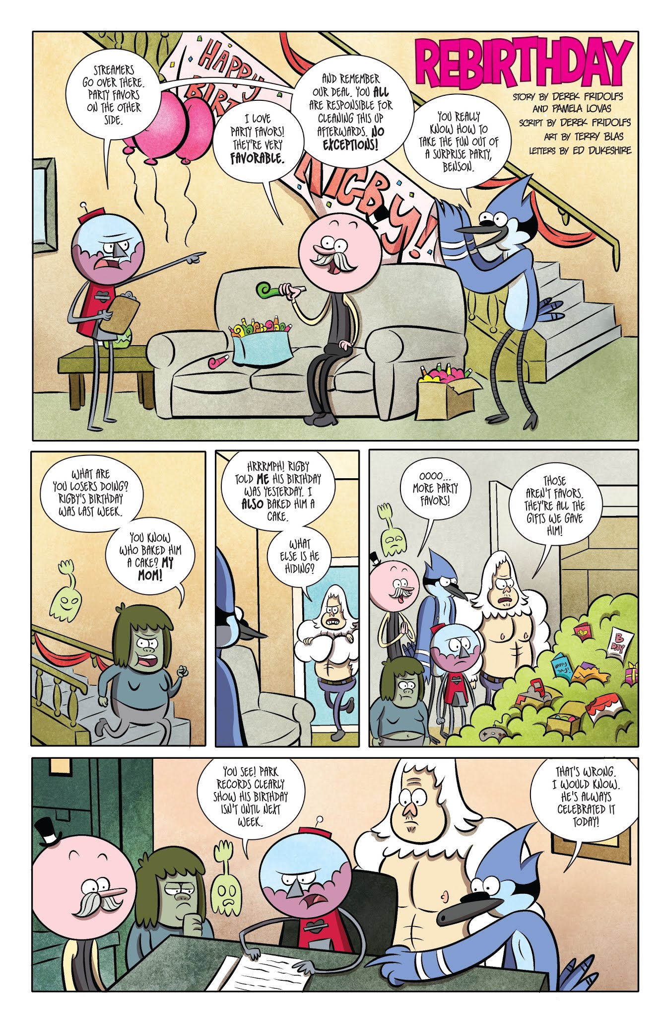 Read online Regular Show: Parks and Wreck comic -  Issue # TPB - 62