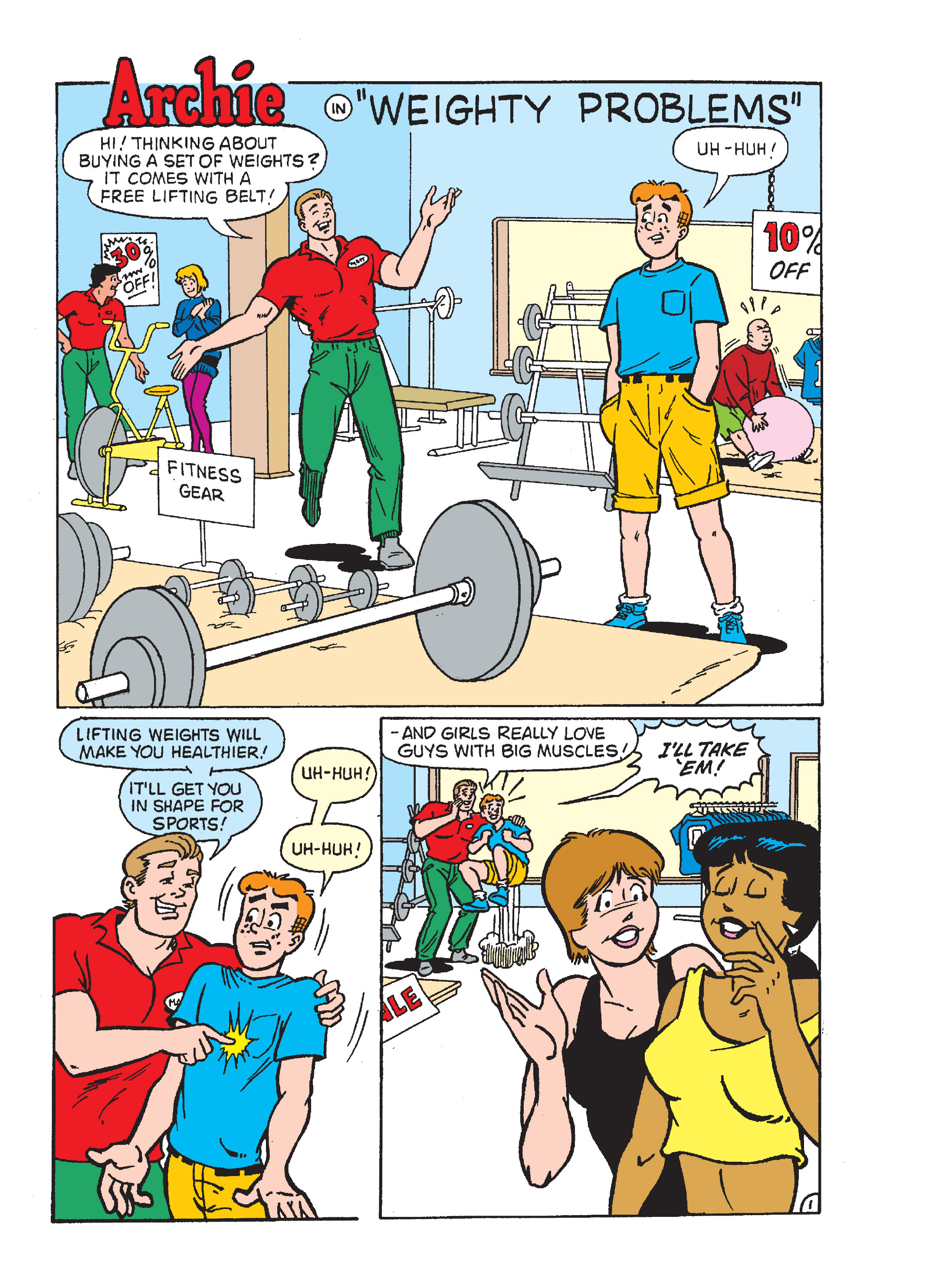 Read online Archie's Double Digest Magazine comic -  Issue #262 - 142