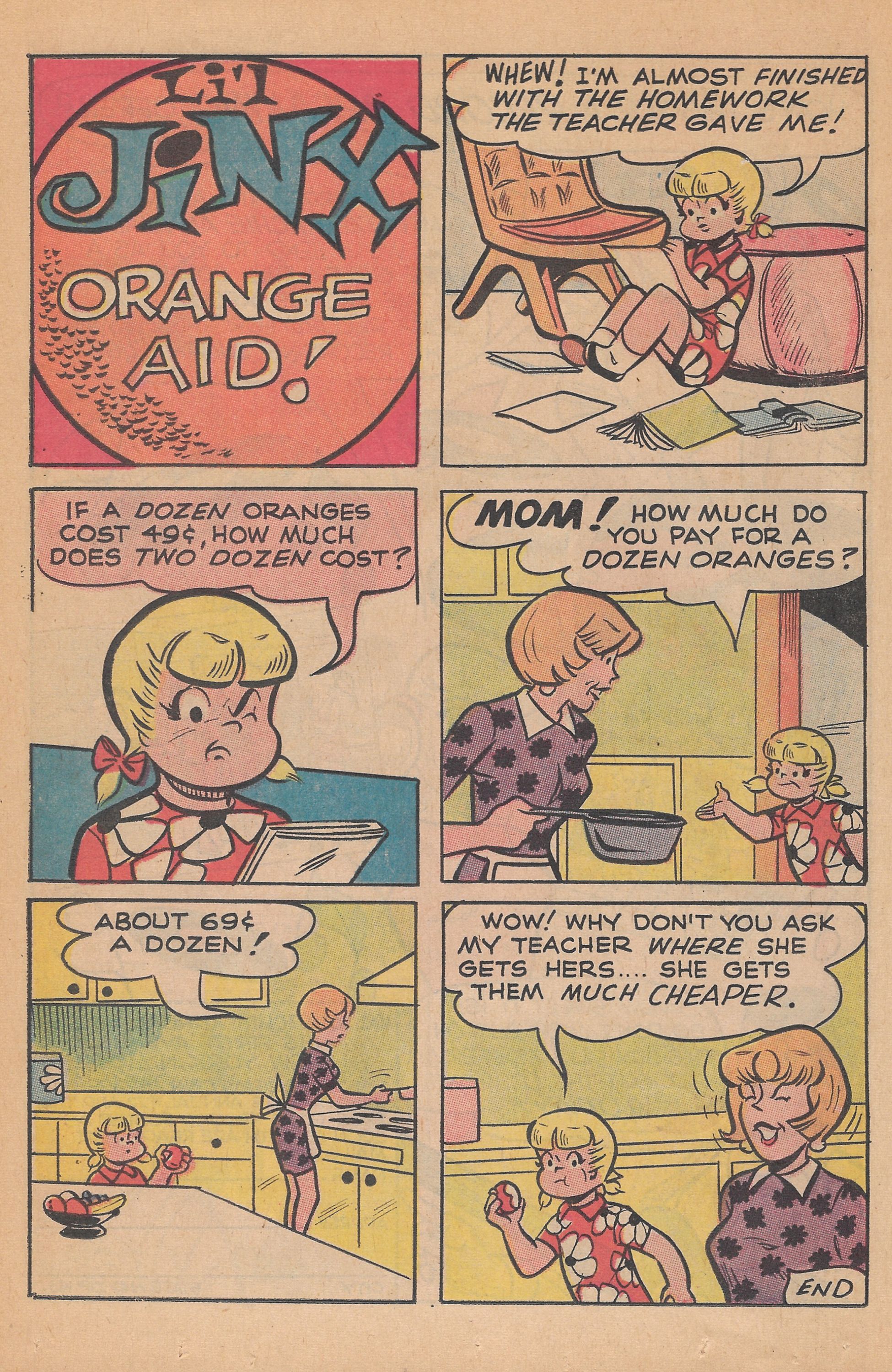 Read online Jughead's Jokes comic -  Issue #19 - 46