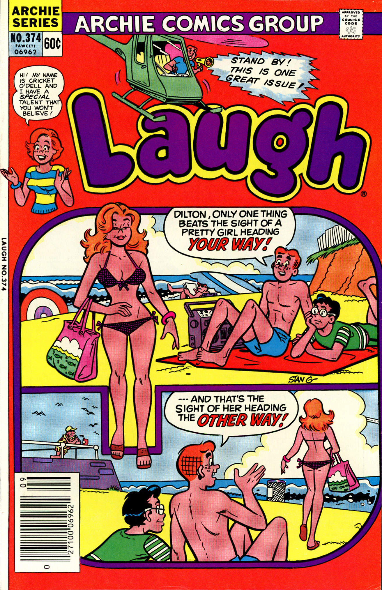 Read online Laugh (Comics) comic -  Issue #374 - 1