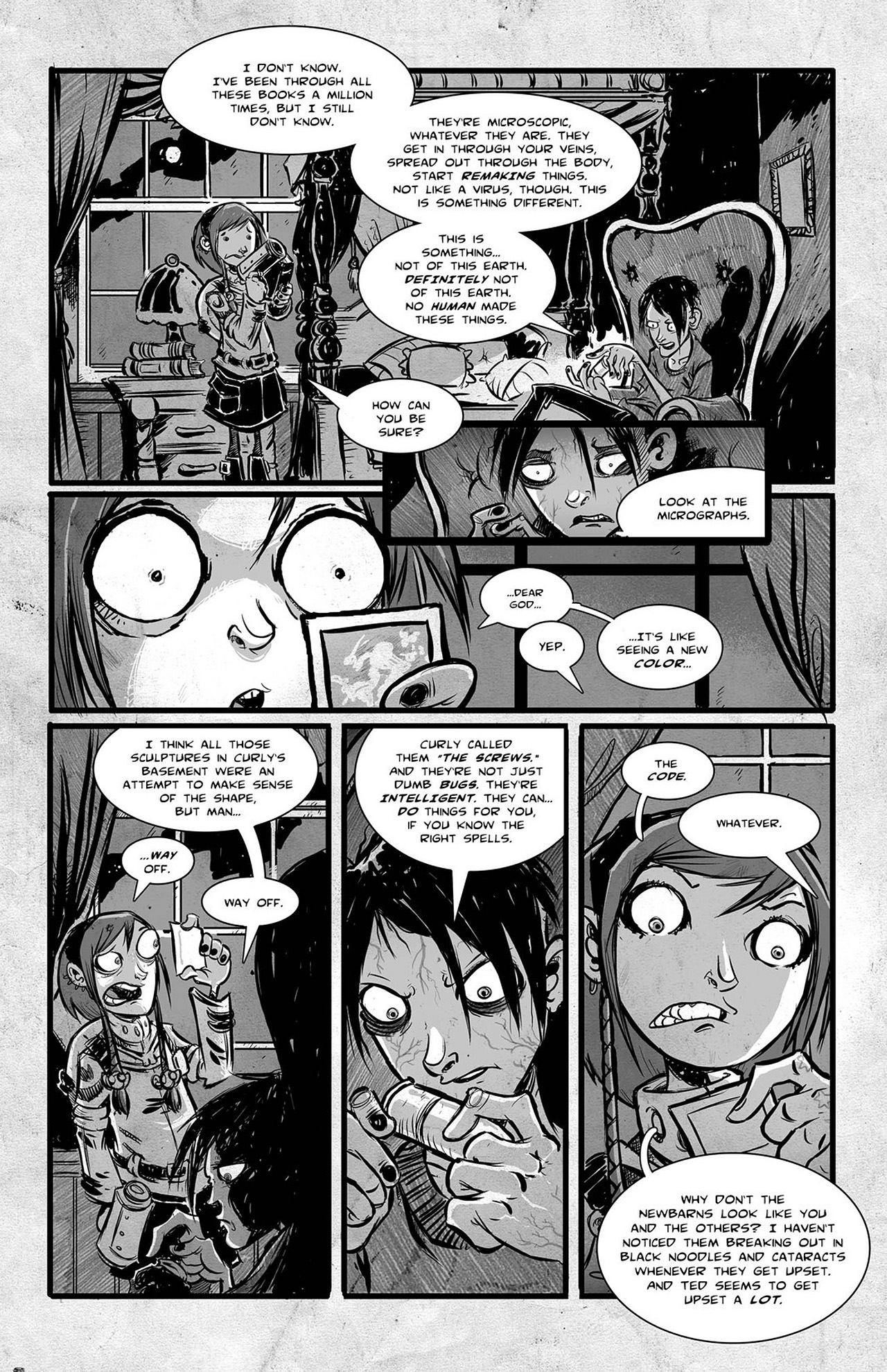 Read online Eldritch! comic -  Issue #6 - 12