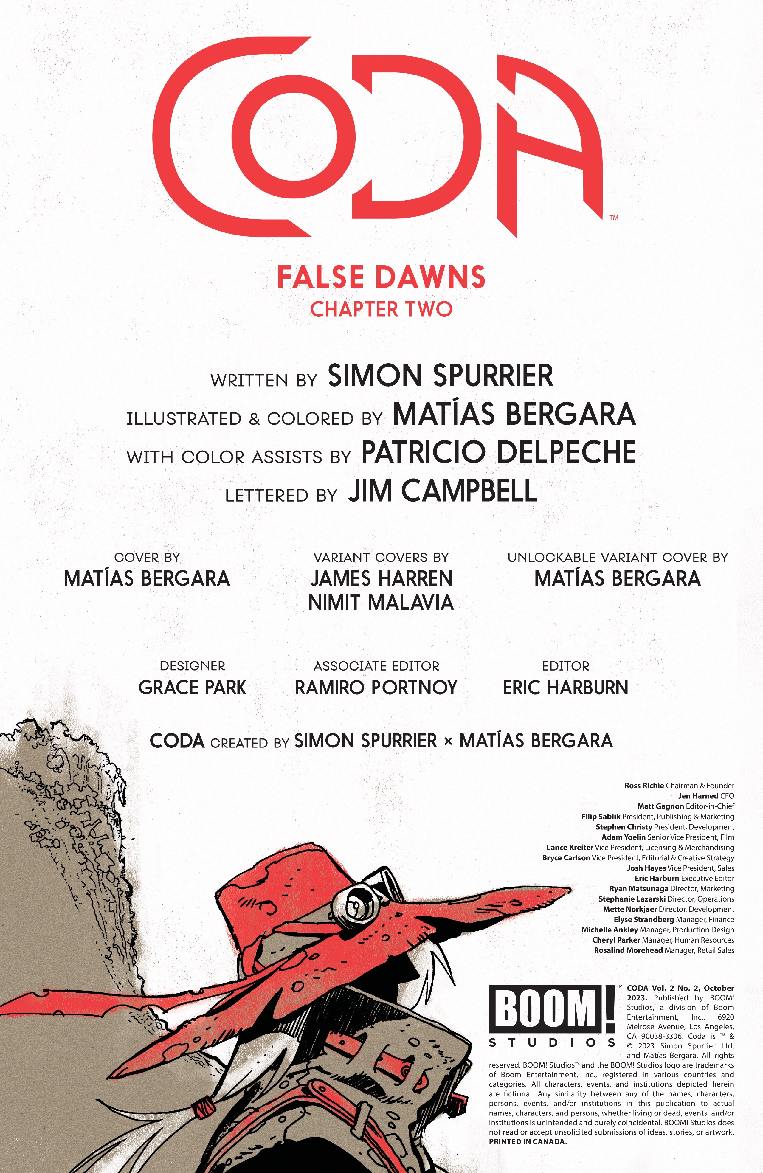 Read online Coda (2023) comic -  Issue #2 - 2